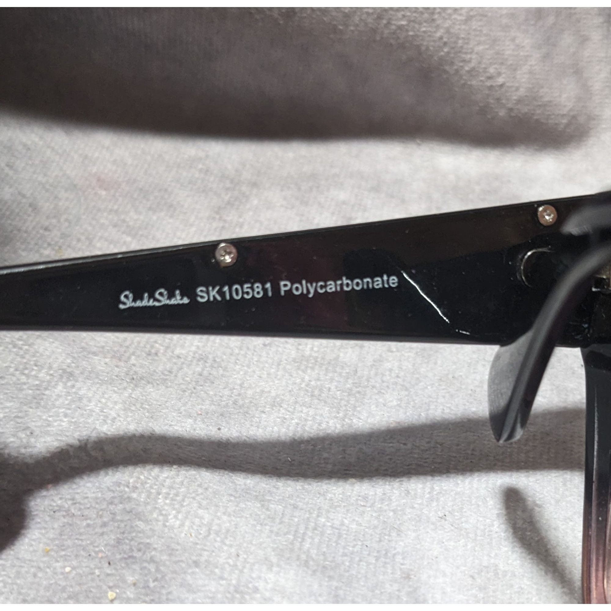 Other Shade Shaks Black And Pink Gold Accent Sunglasses Size ONE SIZE - 10 Thumbnail