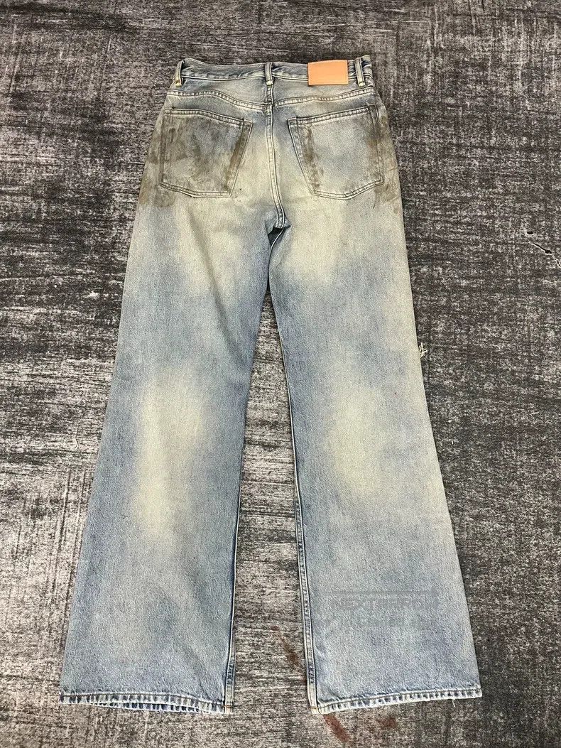 Acne Studios Acne Studios Ripped effect details cotton denim jeans Size 42" / US 20 - 3 Thumbnail
