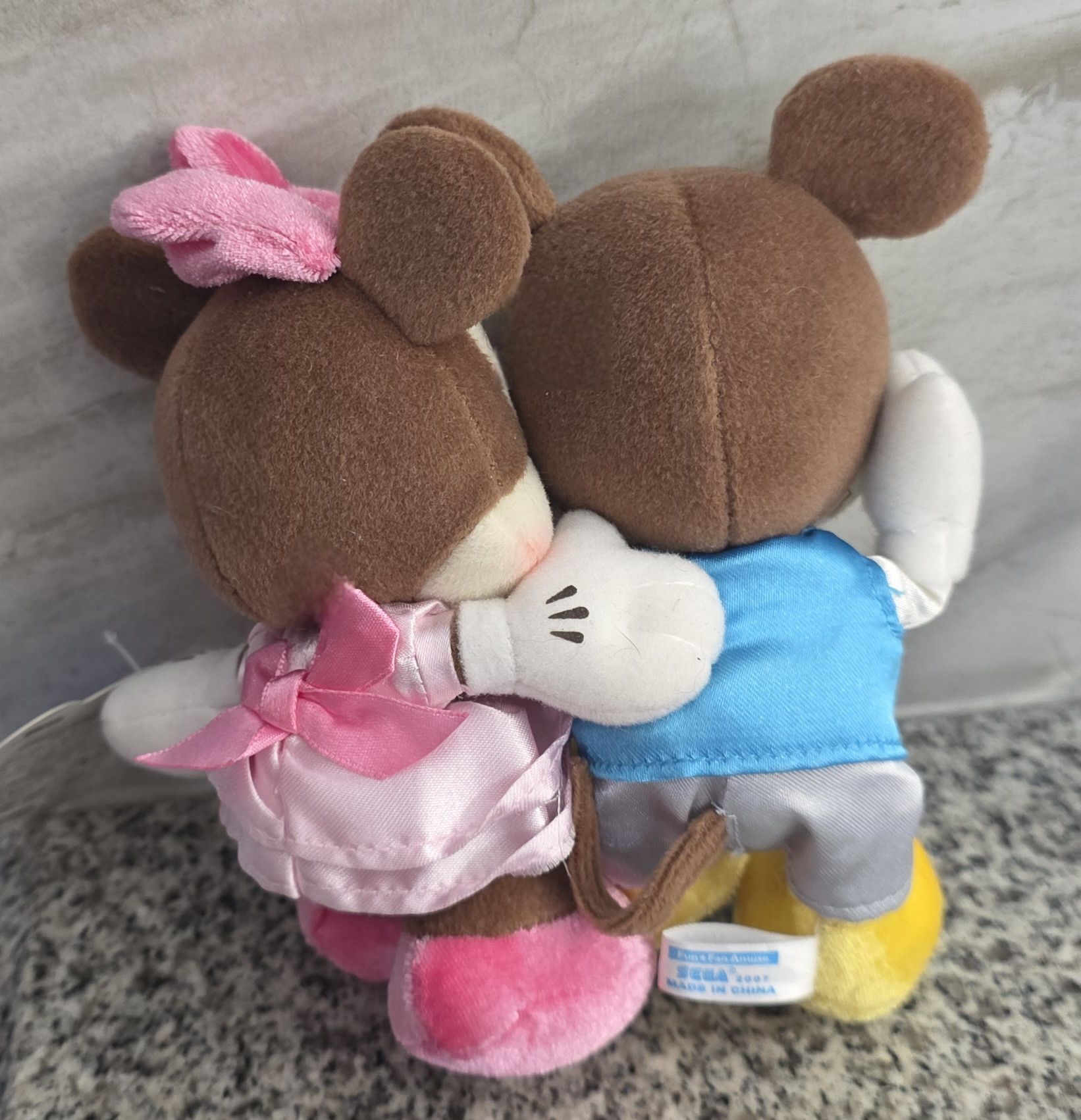 Disney Disney Sega Mickey Minnie Heart Kiss MN16656 07 Plush 5.5"" Size ONE SIZE - 2 Thumbnail