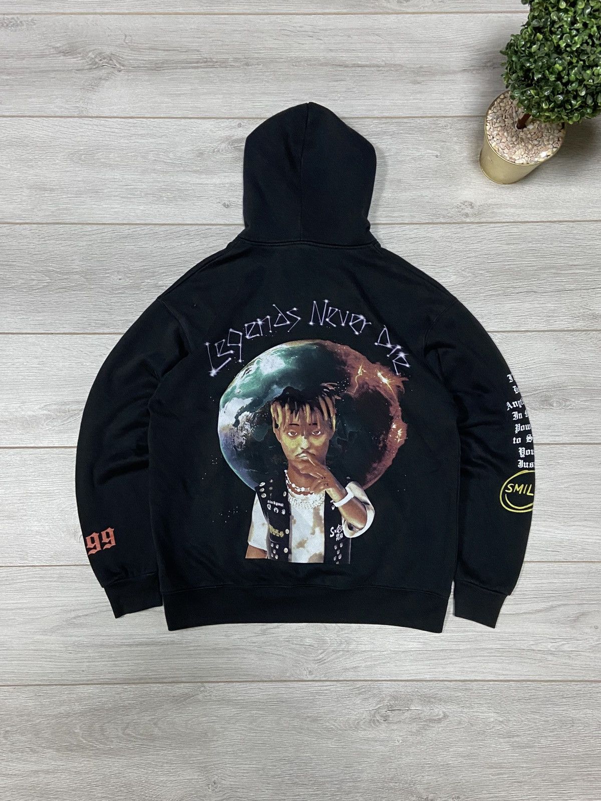 999 Club Juice World 999 RARE Legends Newer Die vintage hoodie Size US M / EU 48-50 / 2 - 1 Thumbnail