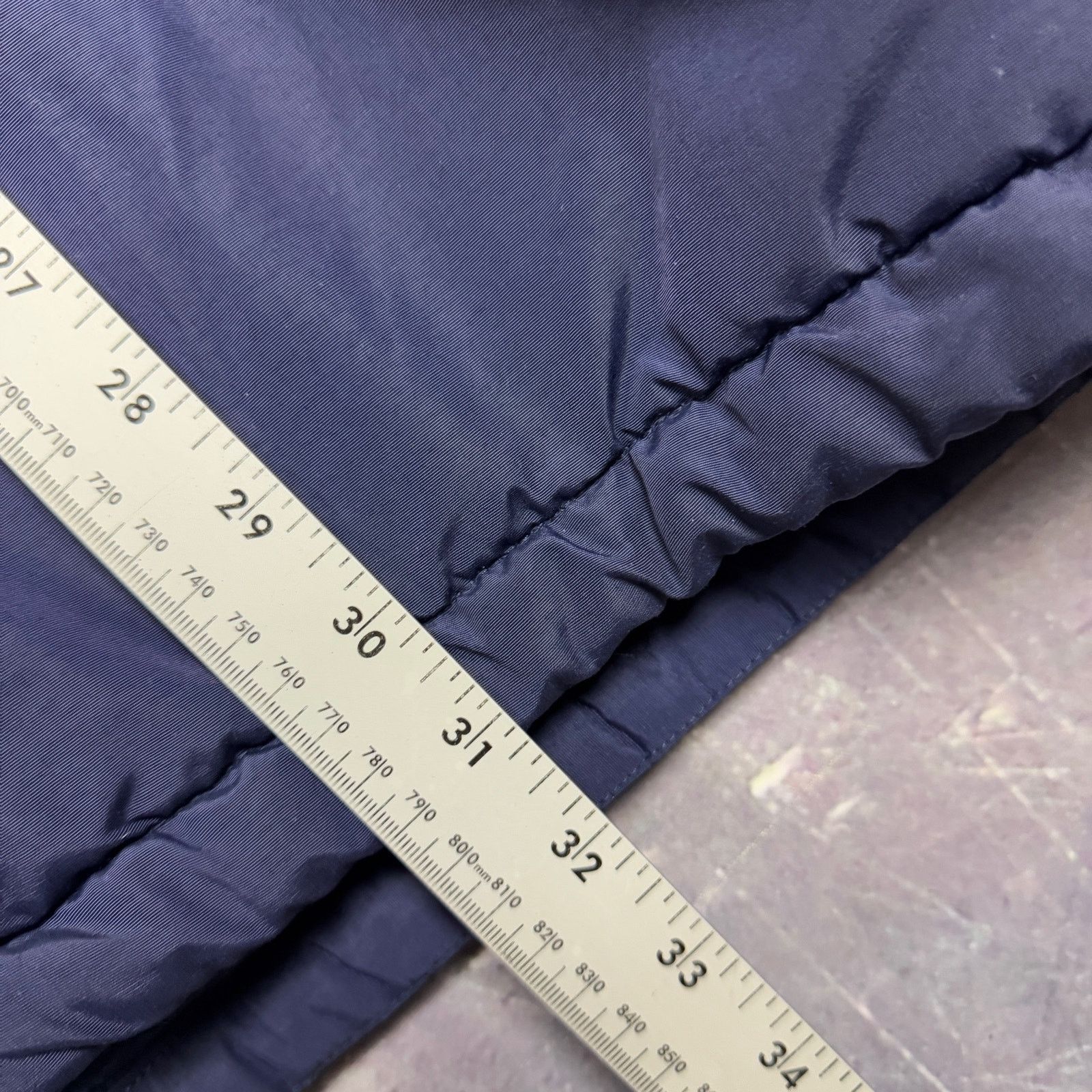 Vintage 90s Navy Blue USPS Reflective USA Made Fleece Jacket 1360 Size US XXL / EU 58 / 5 - 9 Thumbnail