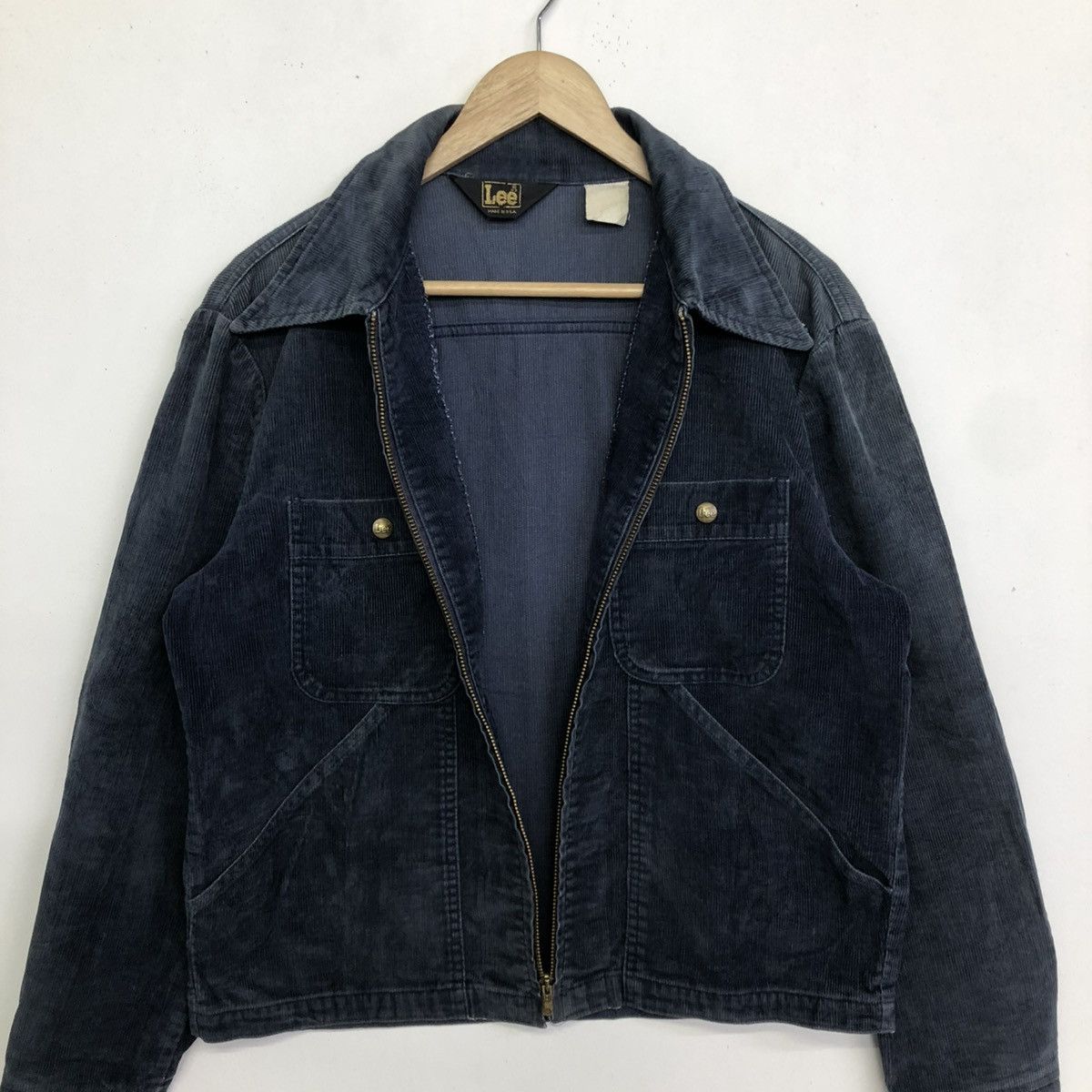 Lee LEE 70s USA made Corduroy Workerwear Jacket Size US S / EU 44-46 / 1 - 8 Thumbnail