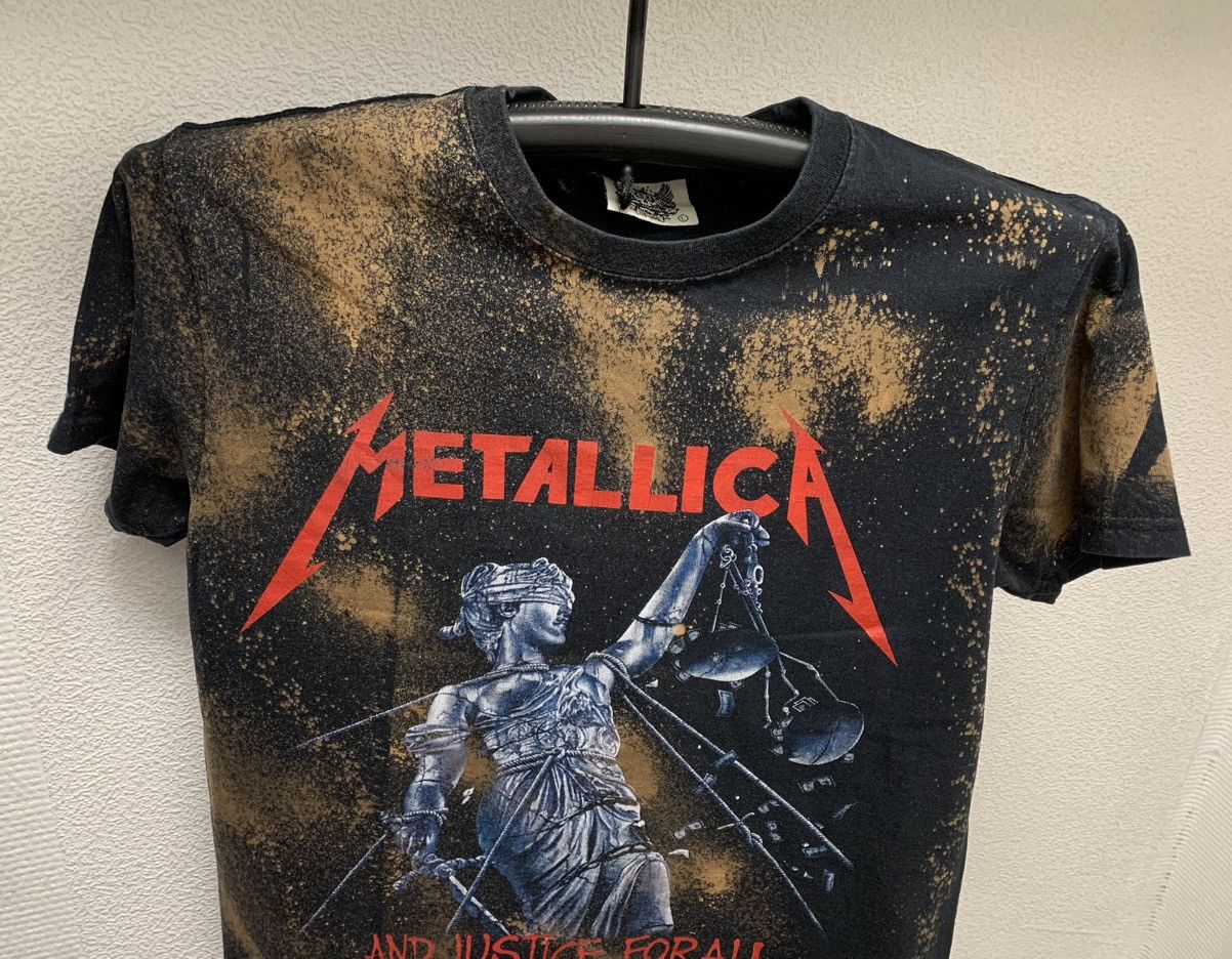 Metallica Metallica and justice for all vintage tie die t-shirt L 90t Size US L / EU 52-54 / 3 - 2 Thumbnail