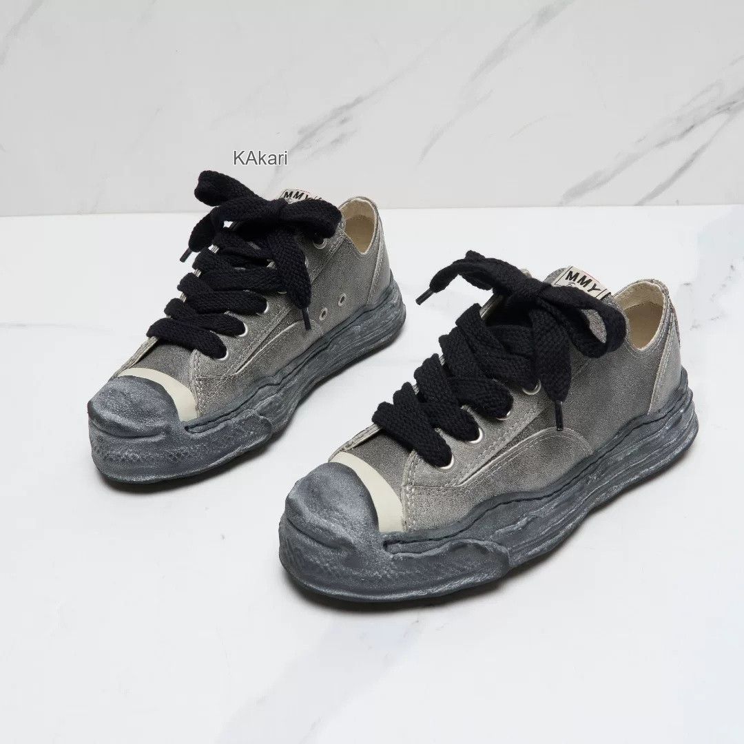 Maison MIHARA YASUHIRO Mihara Yasuhiro Men's Lace-Up Dissolved Shoes Size US 9 / EU 42 - 2 Thumbnail