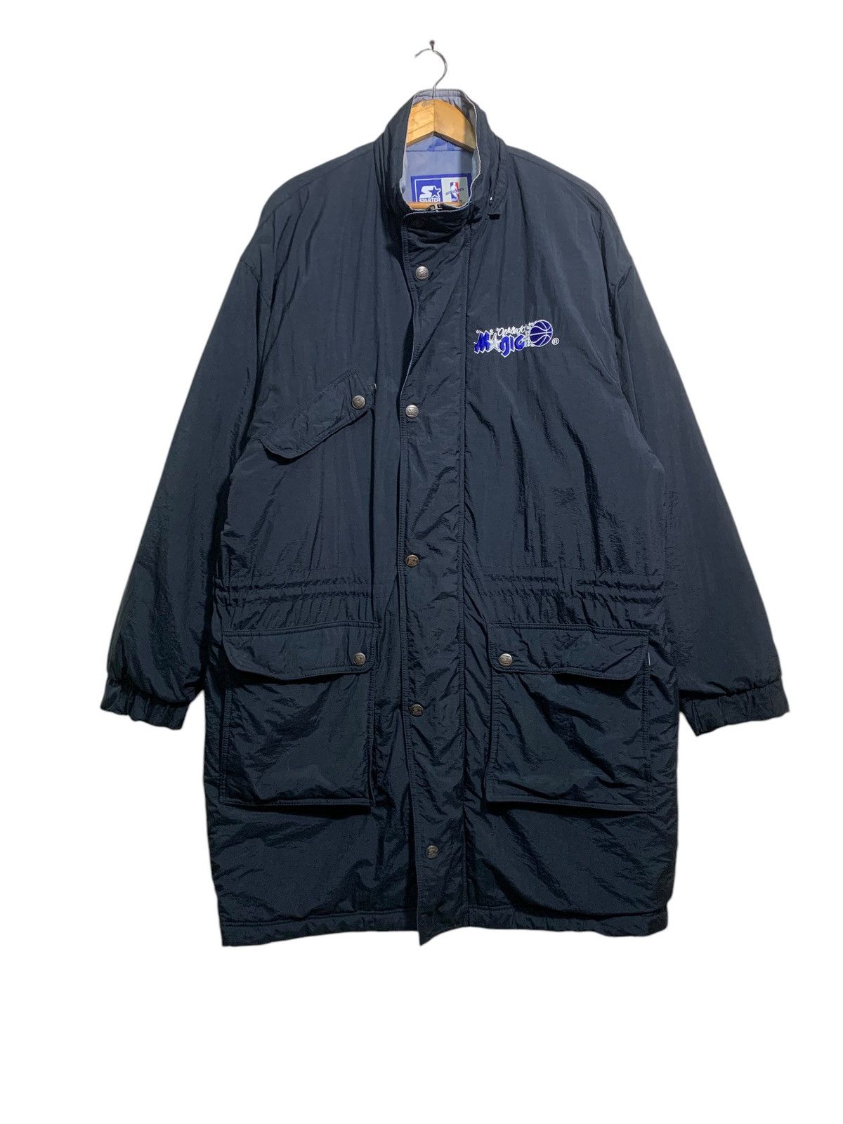 NBA × Starter 🔥VTG ORLANDO MAGIC NBA JACKETS BY STARTER Size US L / EU 52-54 / 3 - 2 Thumbnail