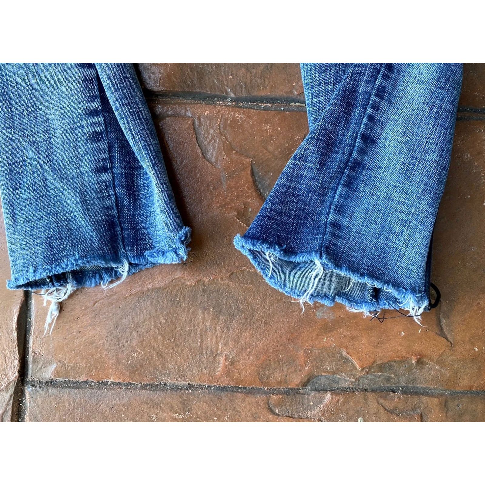 Denime VINTAGE VALABASAS Jeans Distressed Punk Blue Cargo Skinny Denim Jeans Size 29 Size US 29 - 4 Thumbnail