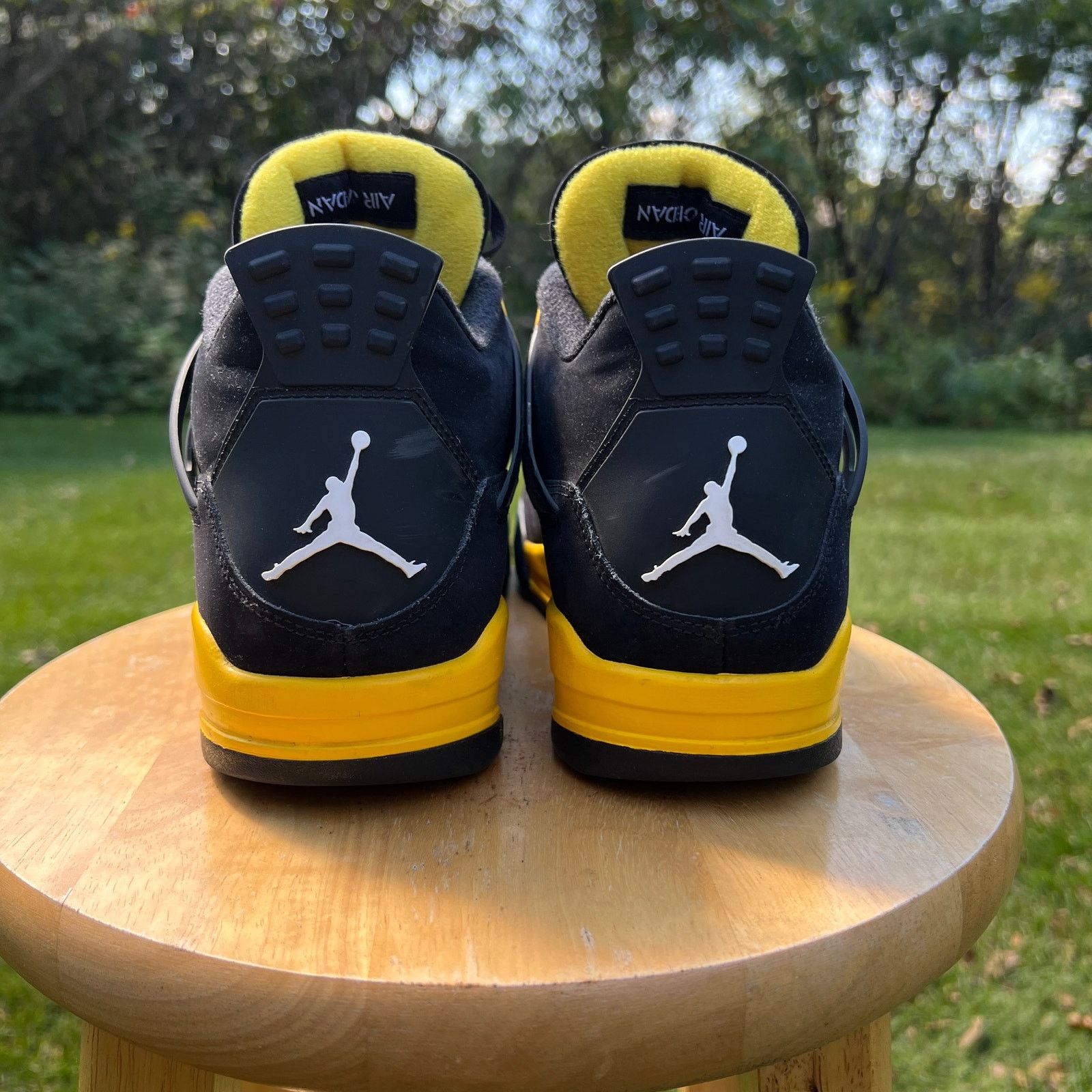 Jordan Brand × Nike Size 11 - Nike Air Jordan 4 Retro Thunder 2023 Men's Shoes Size US 11 / EU 44 - 6 Thumbnail