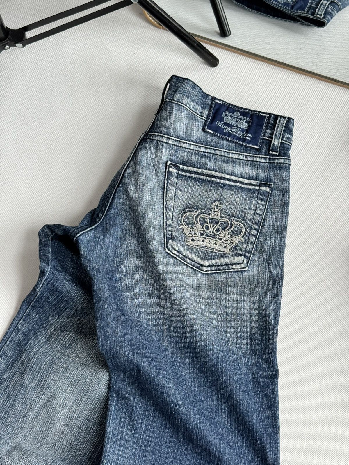Victoria Beckham RARE VICTORIA BECKHAM FLARE JEANS Y2K If six was nine style Size 27" / US 4 / IT 40 - 21 Thumbnail