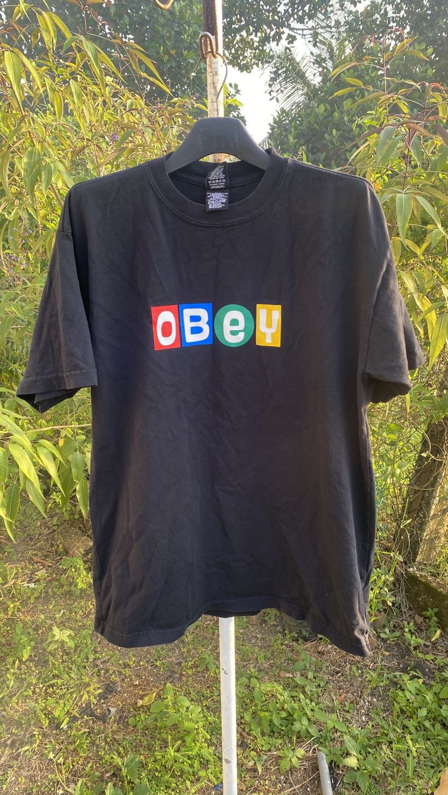 Obey BTS J-Hope Obey Dynamite T-Shirt Black Size US L / EU 52-54 / 3 - 1 Thumbnail