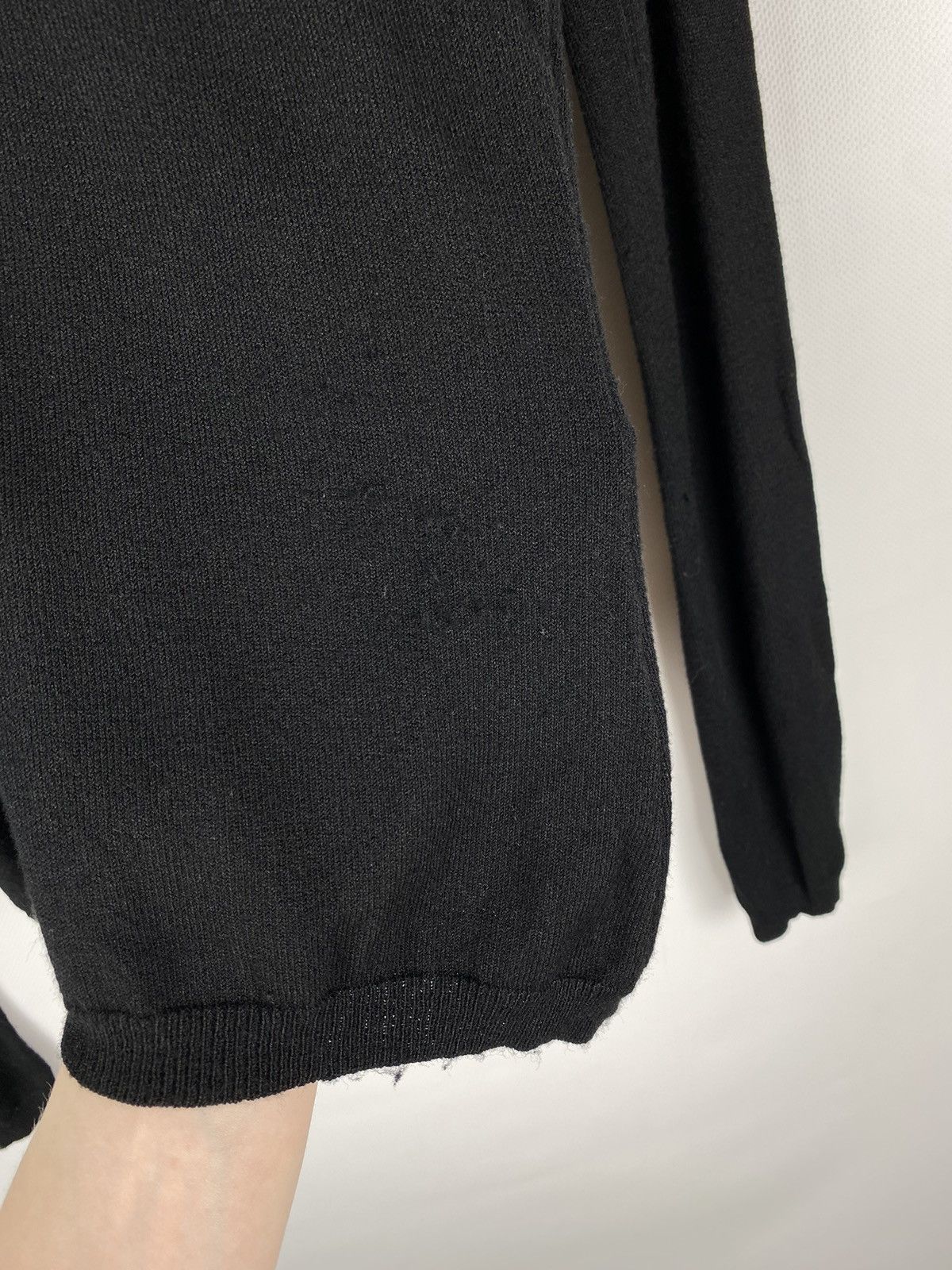 Versace Jeans Couture × Vintage Versace Jeans Couture vintage ladies v-neck sweater pullover Size M / US 6-8 / IT 42-44 - 11 Thumbnail