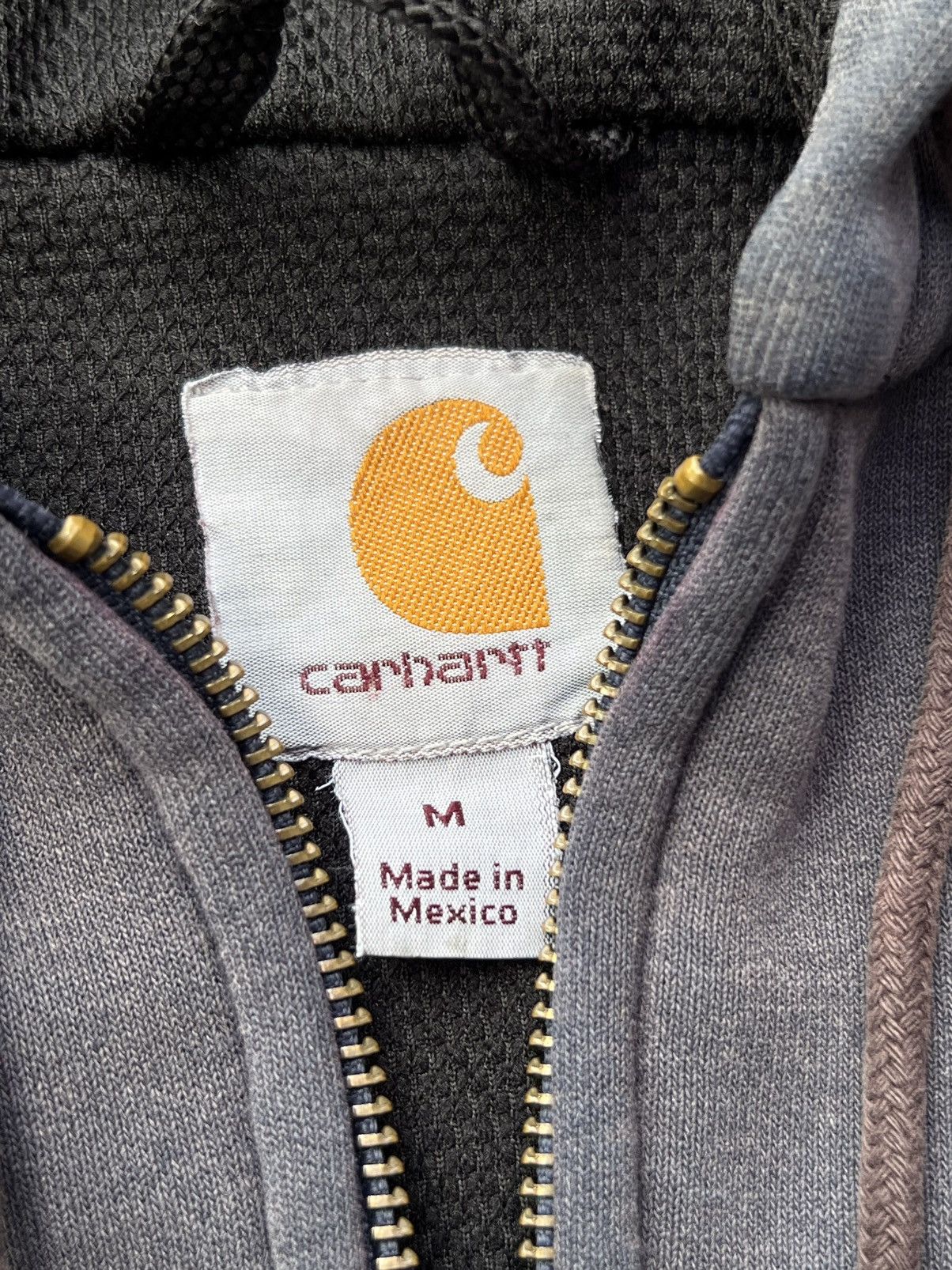 Carhartt Vintage Carhartt Thermal Lined Zip Hoodie Faded Navy Size M Size US M / EU 48-50 / 2 - 5 Thumbnail