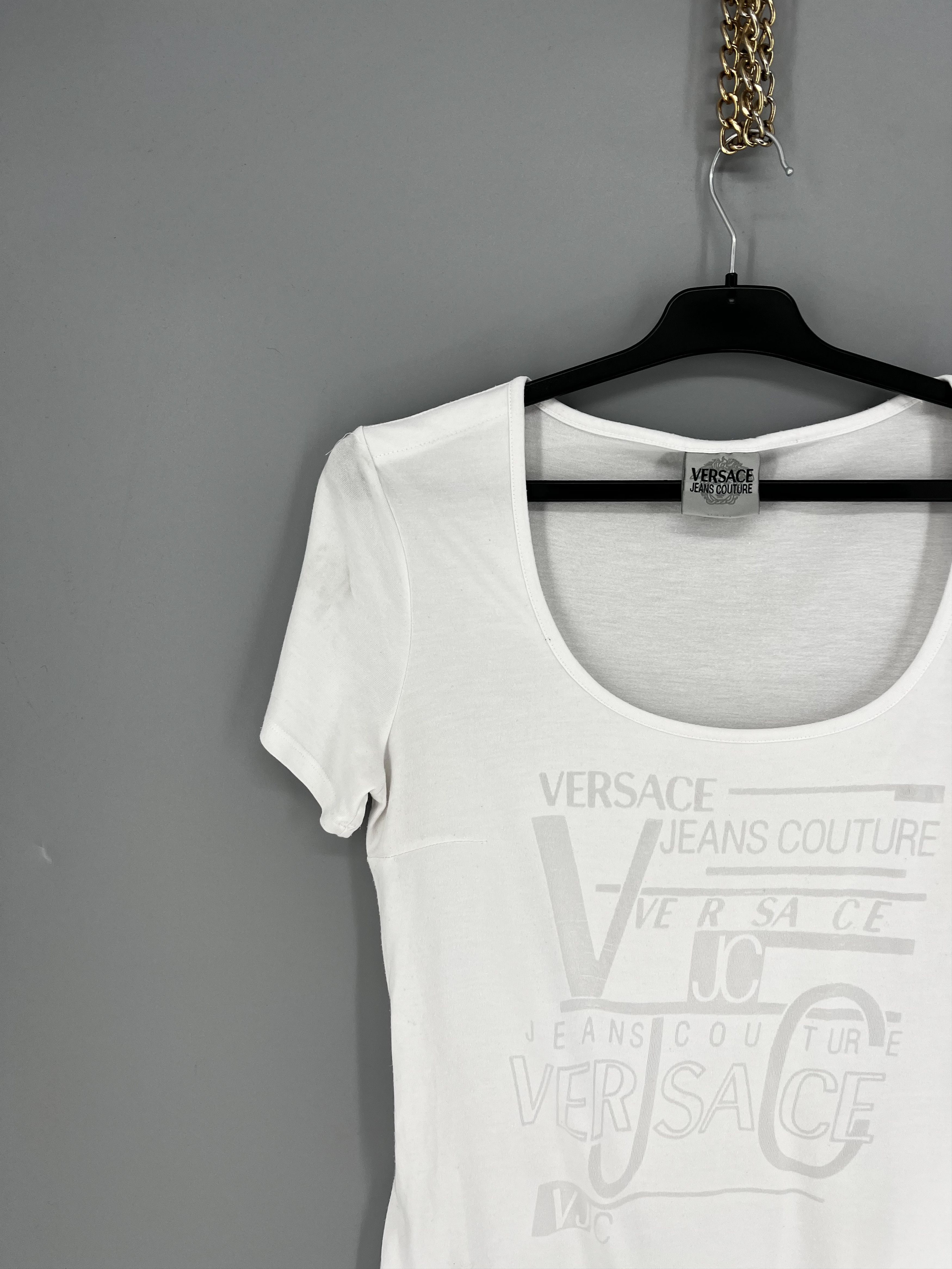Versace Gianni Versace Jeans medusa meduza tee shirt 90s OLD MONEY Size M / US 6-8 / IT 42-44 - 3 Thumbnail