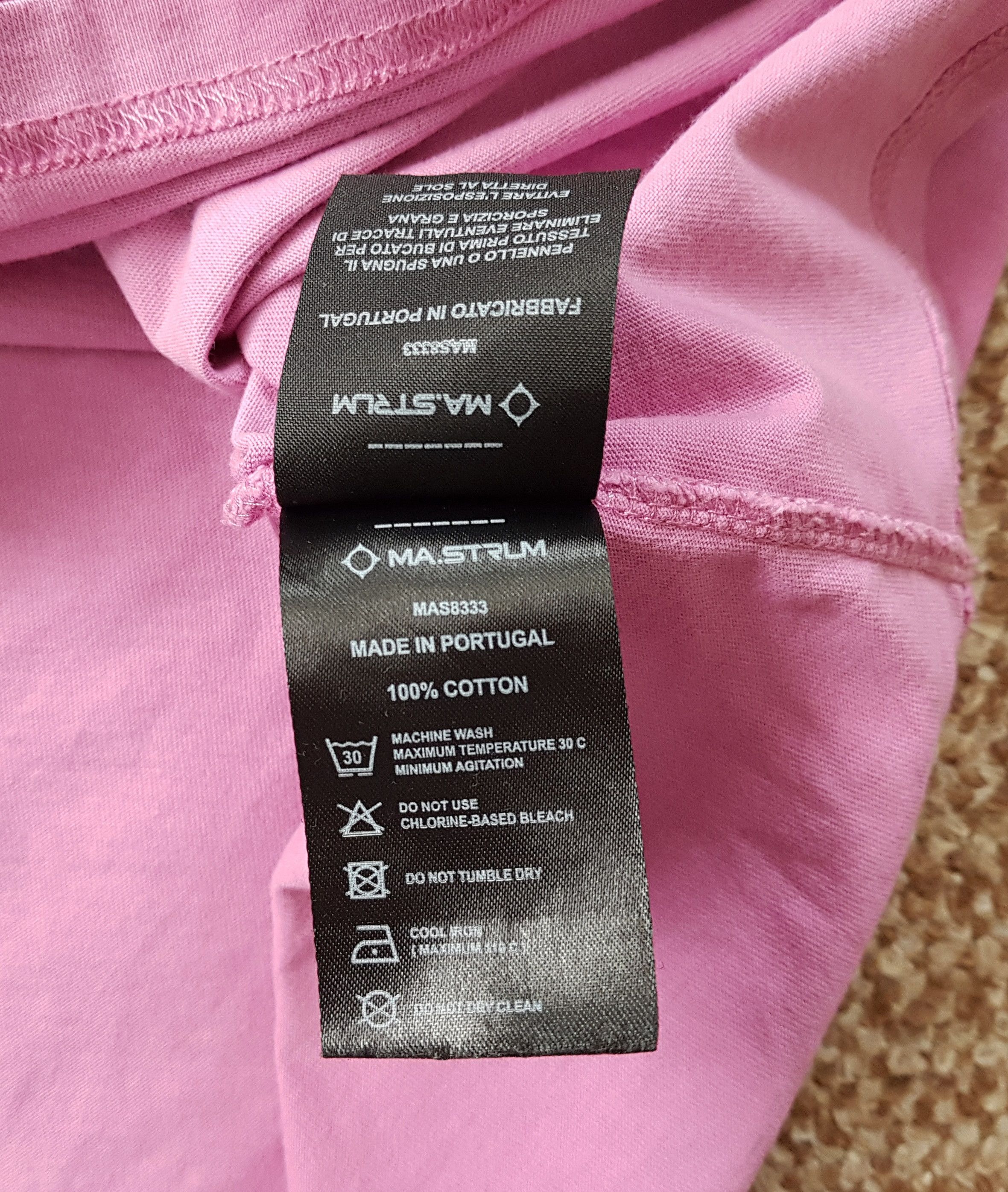 MA.STRUM Ma.STRUM Icon Tee Lilac Compass Logo sz L Size US L / EU 52-54 / 3 - 8 Thumbnail