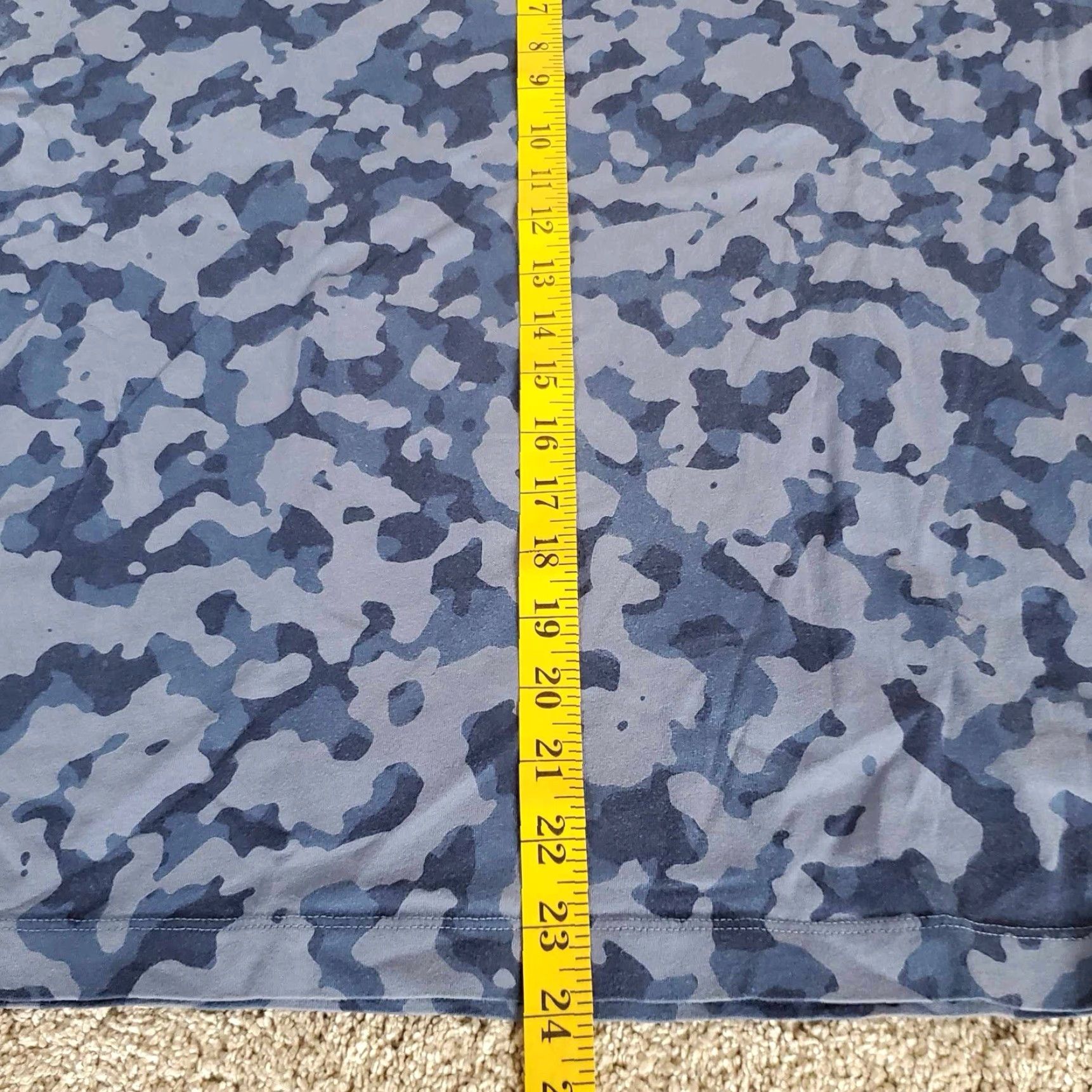 Nike Nike Sportswear Club Camouflage T Shirt XL TG EG Blue Standard Fit Size US XL / EU 56 / 4 - 5 Thumbnail