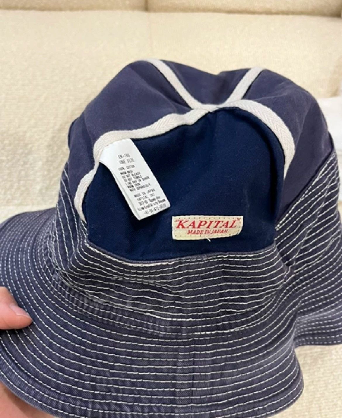 Kapital Kapital Fisherman'S Hat With Wide Brim 2409-Nextarrow Size ONE SIZE - 3 Thumbnail