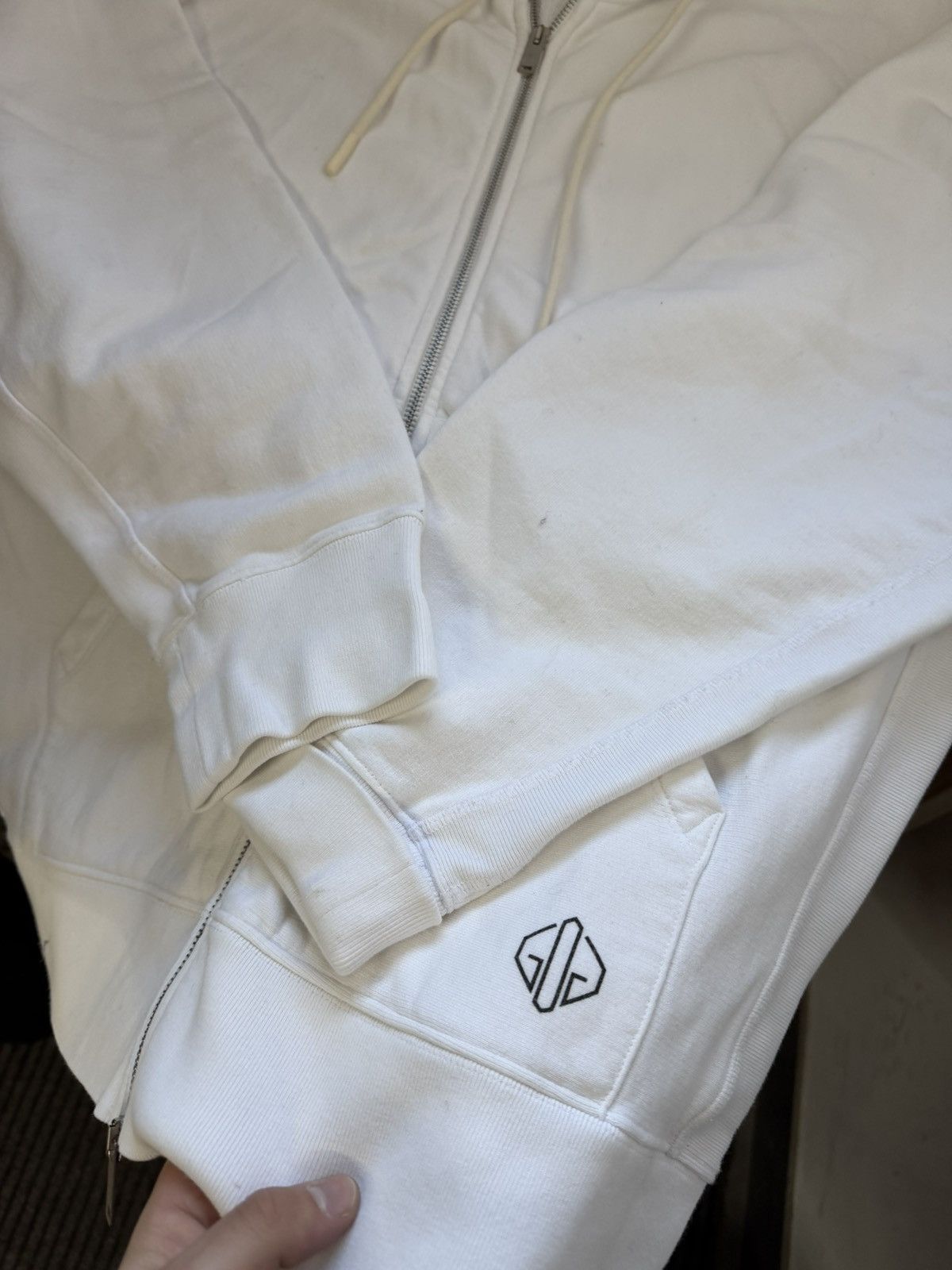 Golden Goose Golden Goose Zip-Up Hoodie Big Bag Logo Hype Streetwear Size US M / EU 48-50 / 2 - 3 Thumbnail
