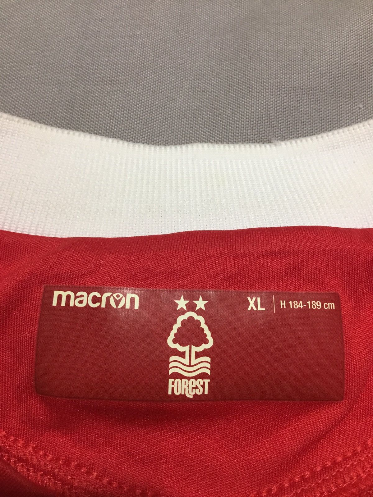 Other Nottingham Forest Shirt Sz ZL Red Macron Football 2020/2019 Size US XL / EU 56 / 4 - 3 Thumbnail