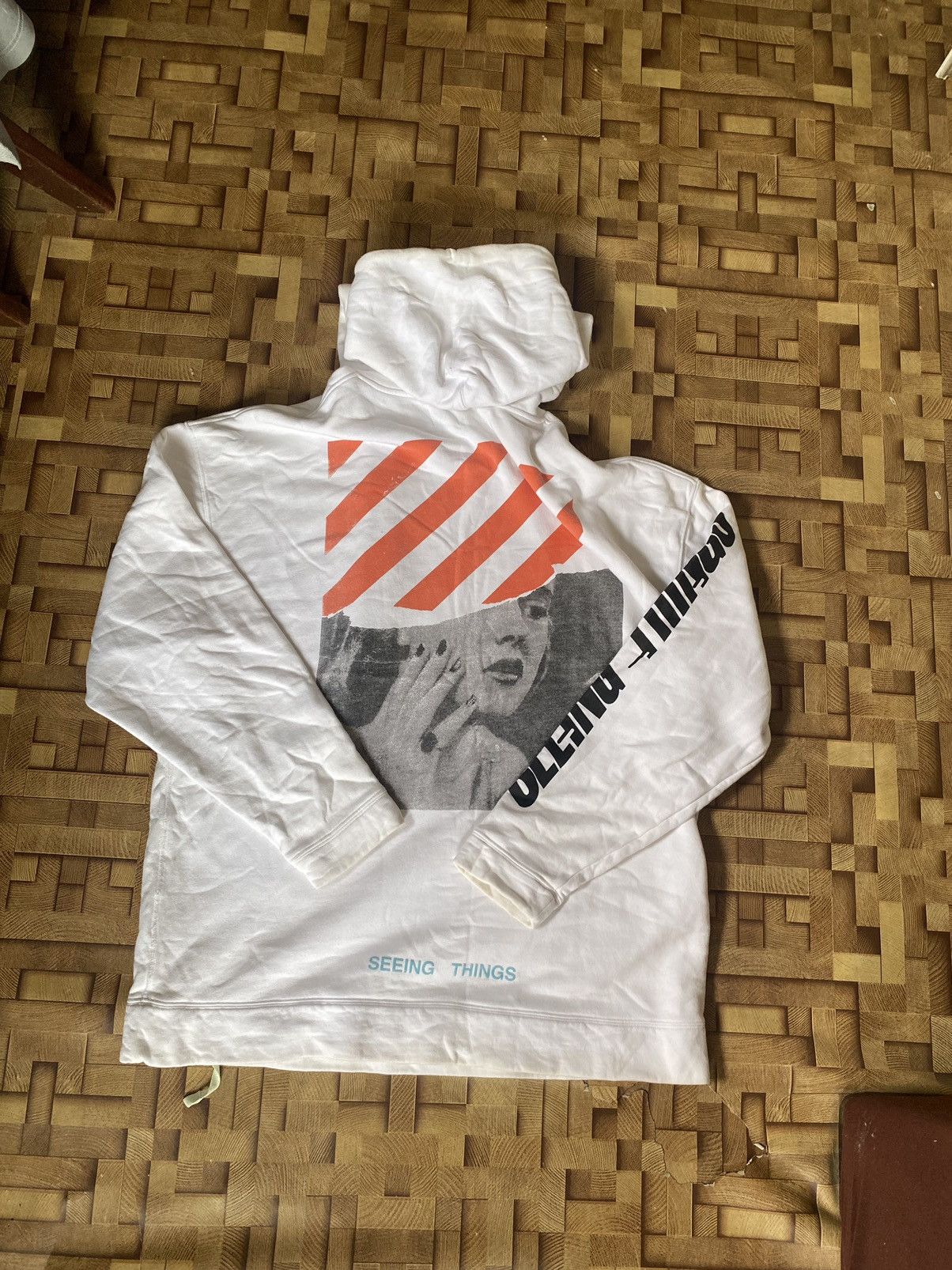 Marilyn monroe off white hoodie sale