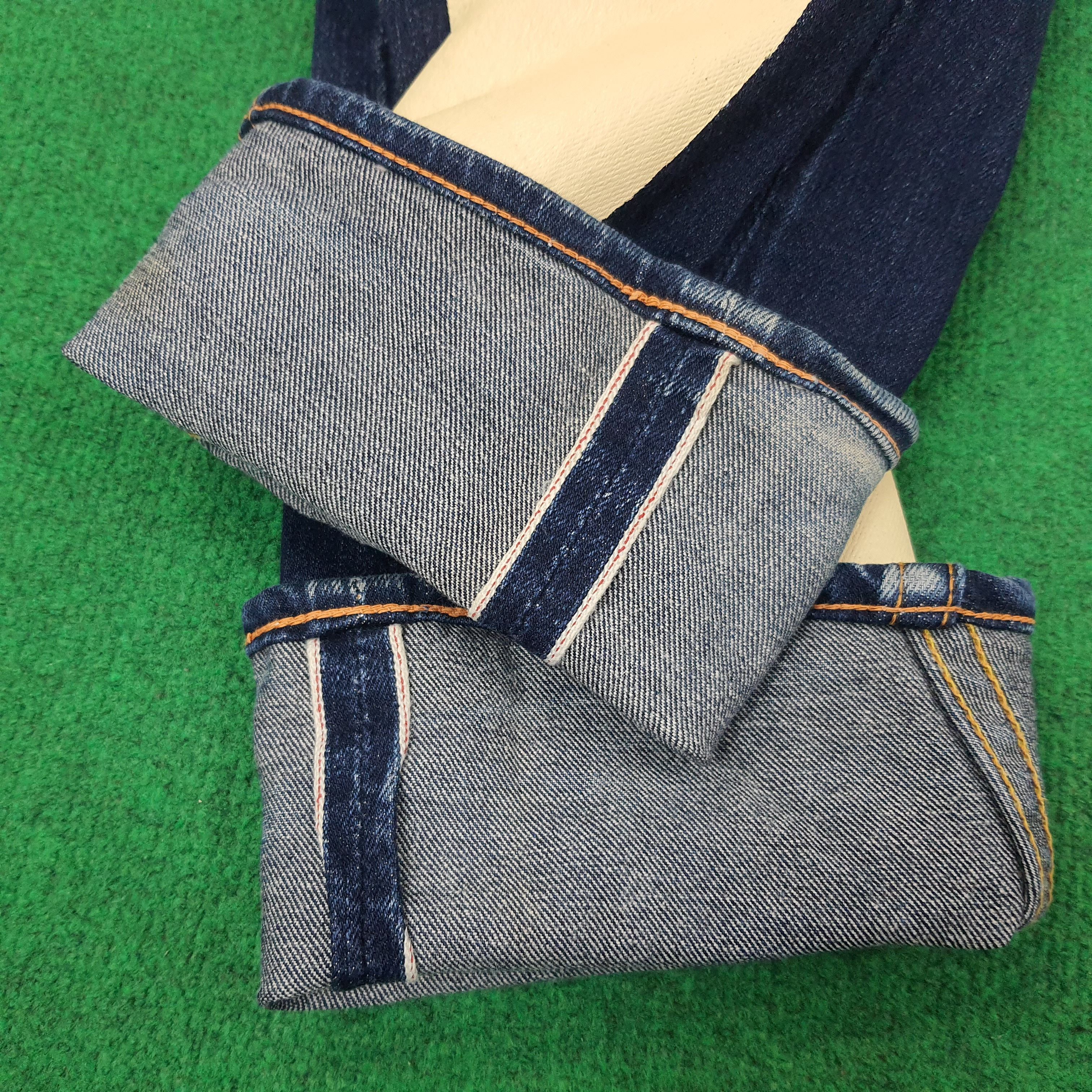 Evisu Evisu Donna Boot Cut Selvedge Custom Daicock Jeans C228N24 Size 28" / US 6 / IT 42 - 7 Thumbnail