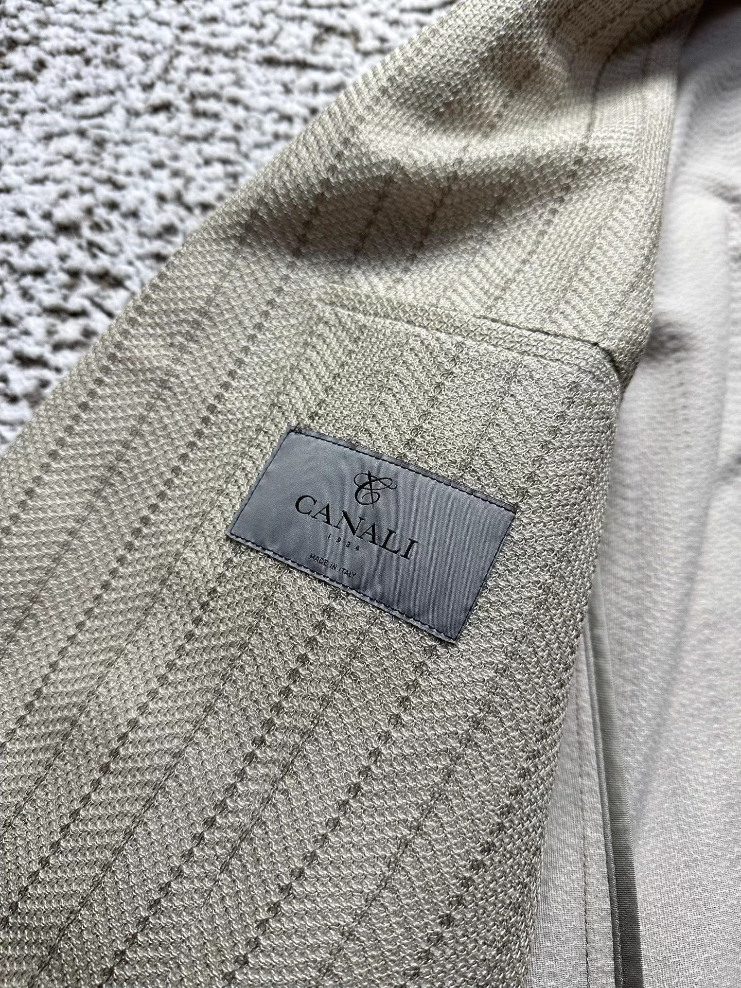 Other Canali knit blazer Size L / US 10 / IT 46 - 3 Thumbnail