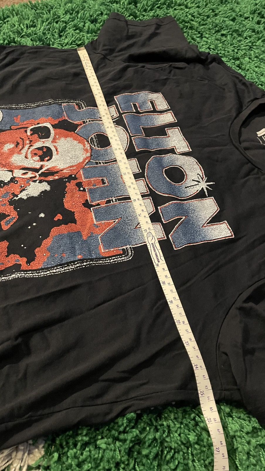 Band Tees Retro Elton John Tour Shirt XXL Rocket Man Soft Cotton Size US XXL / EU 58 / 5 - 4 Thumbnail