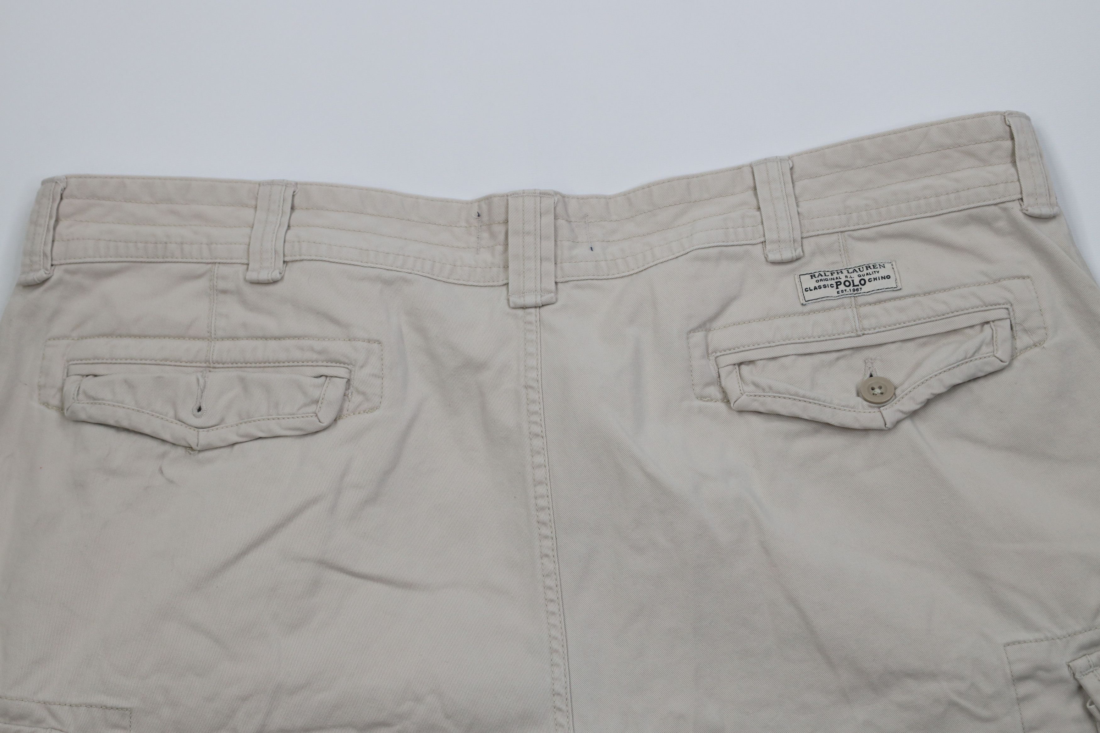 Ralph Lauren Vintage 90s Ralph Lauren Heavyweight Cargo Shorts Cotton Size US 44 / EU 60 - 10 Thumbnail