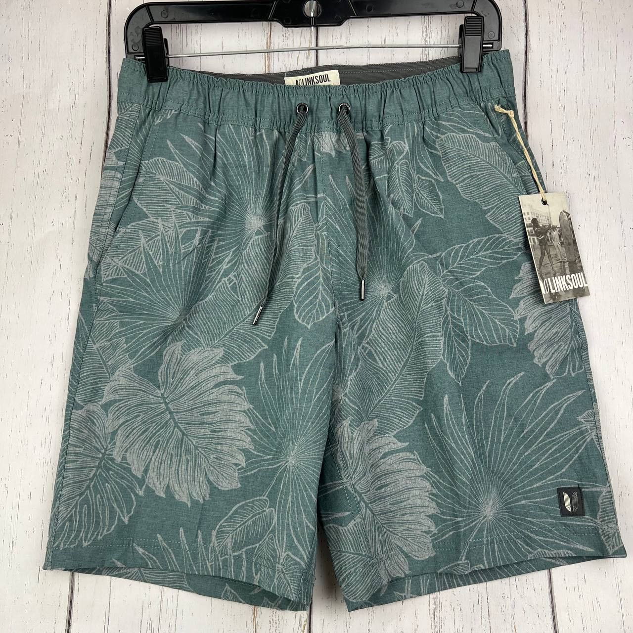 Other LinkSoul Golf Small Tempus Fugit Printed Shorts Men New Size US 30 / EU 46 - 1 Thumbnail