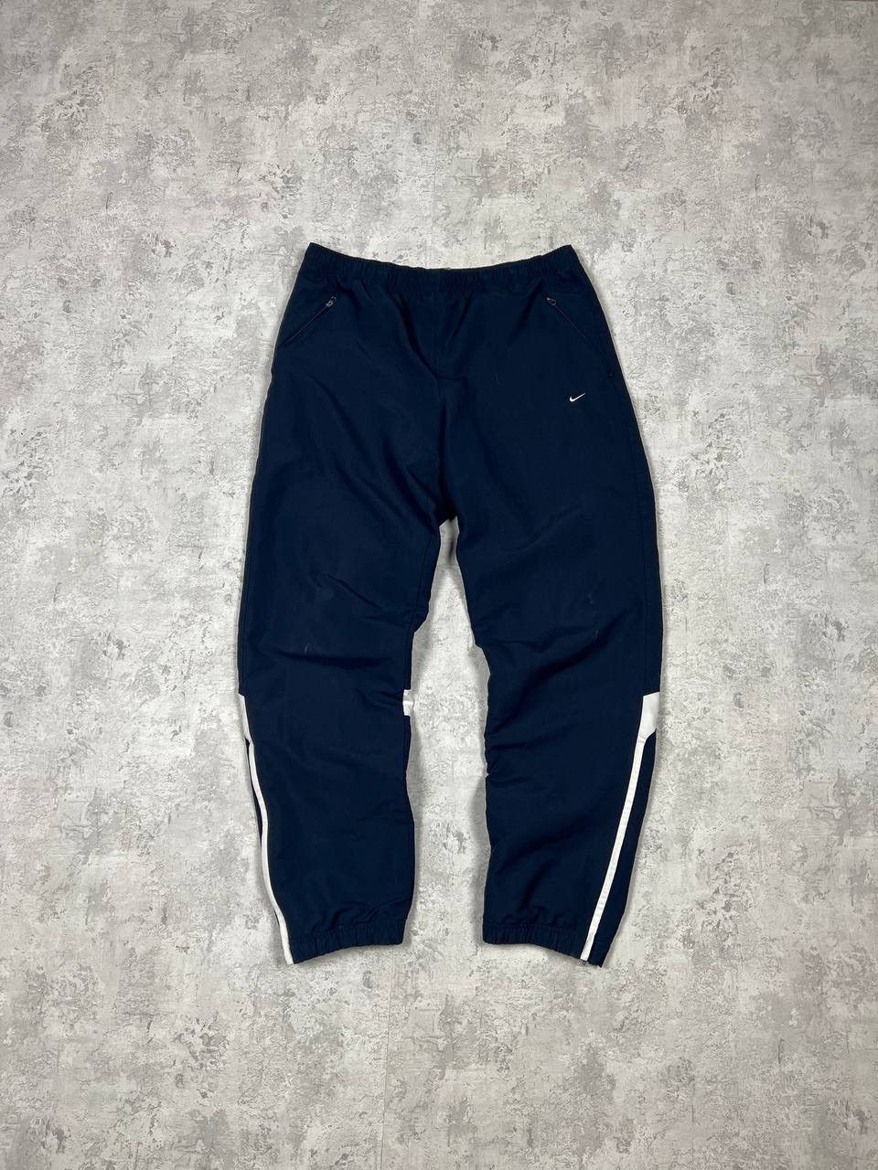 Nike Vintage Nike Y2K Nylon Drill Track Pants Size US 34 / EU 50 - 1 Thumbnail