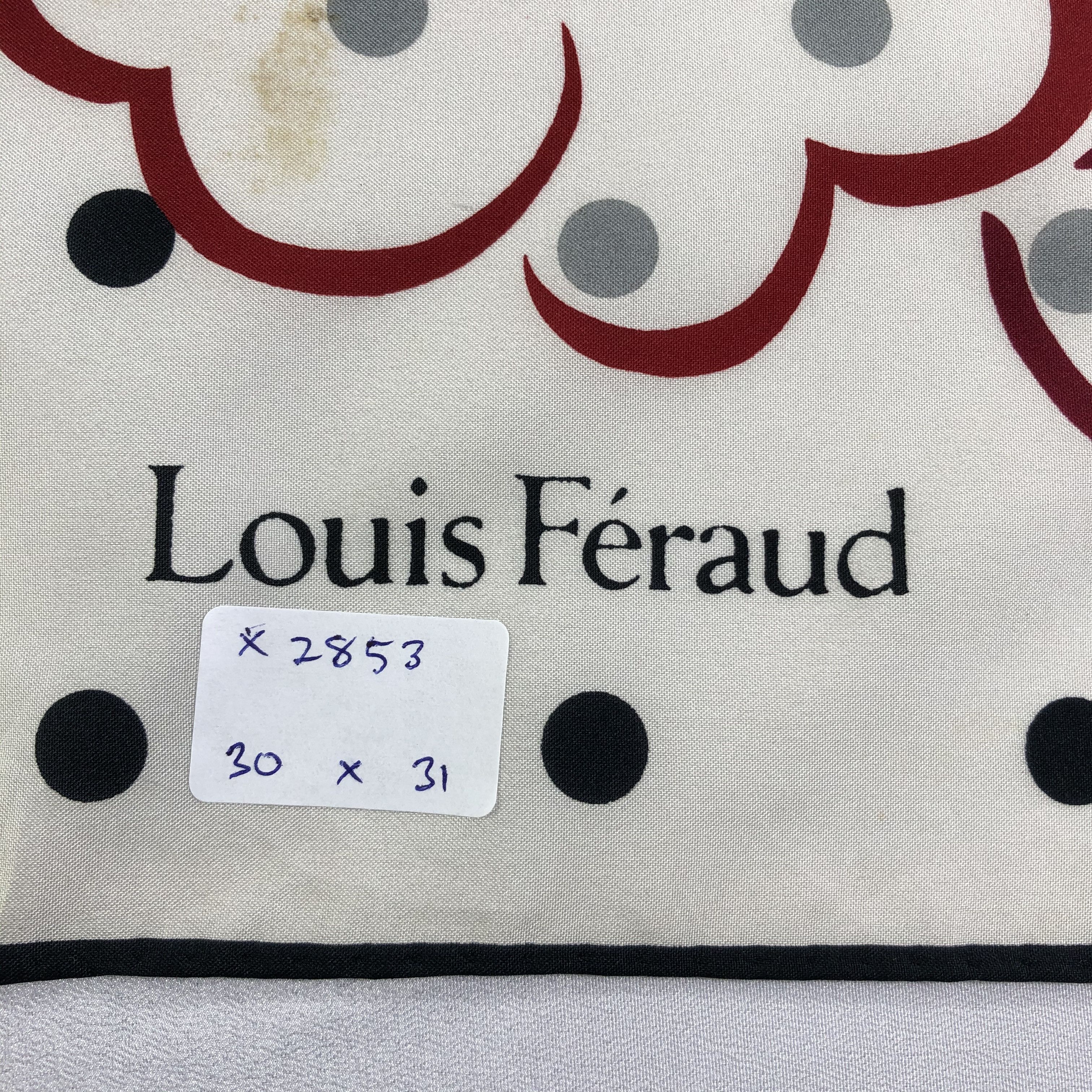 Louis Feraud × Vintage Vintage Louis Feraud Silk Scarf Size ONE SIZE - 9 Thumbnail
