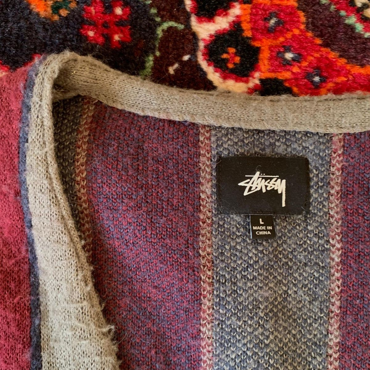 Stussy Stussy Cardigan Size US L / EU 52-54 / 3 - 5 Thumbnail