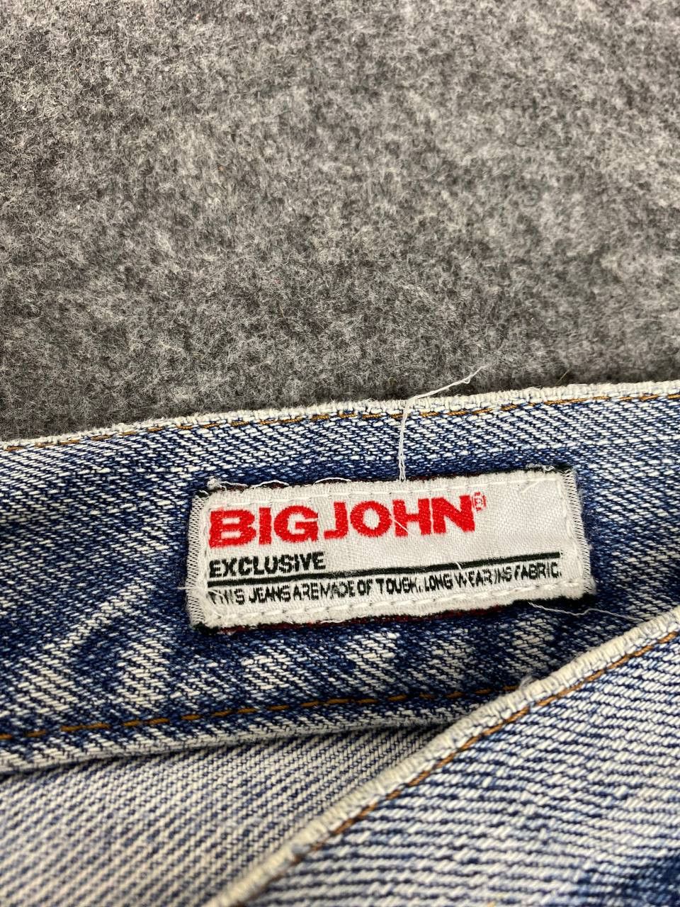Big John vintage big john exclusive distressed denim Size US 34 / EU 50 - 13 Thumbnail