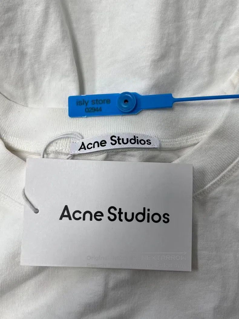 Acne Studios Acne Studios Letter embroidery round-neck loose T-shirt, w Size US S / EU 44-46 / 1 - 5 Thumbnail