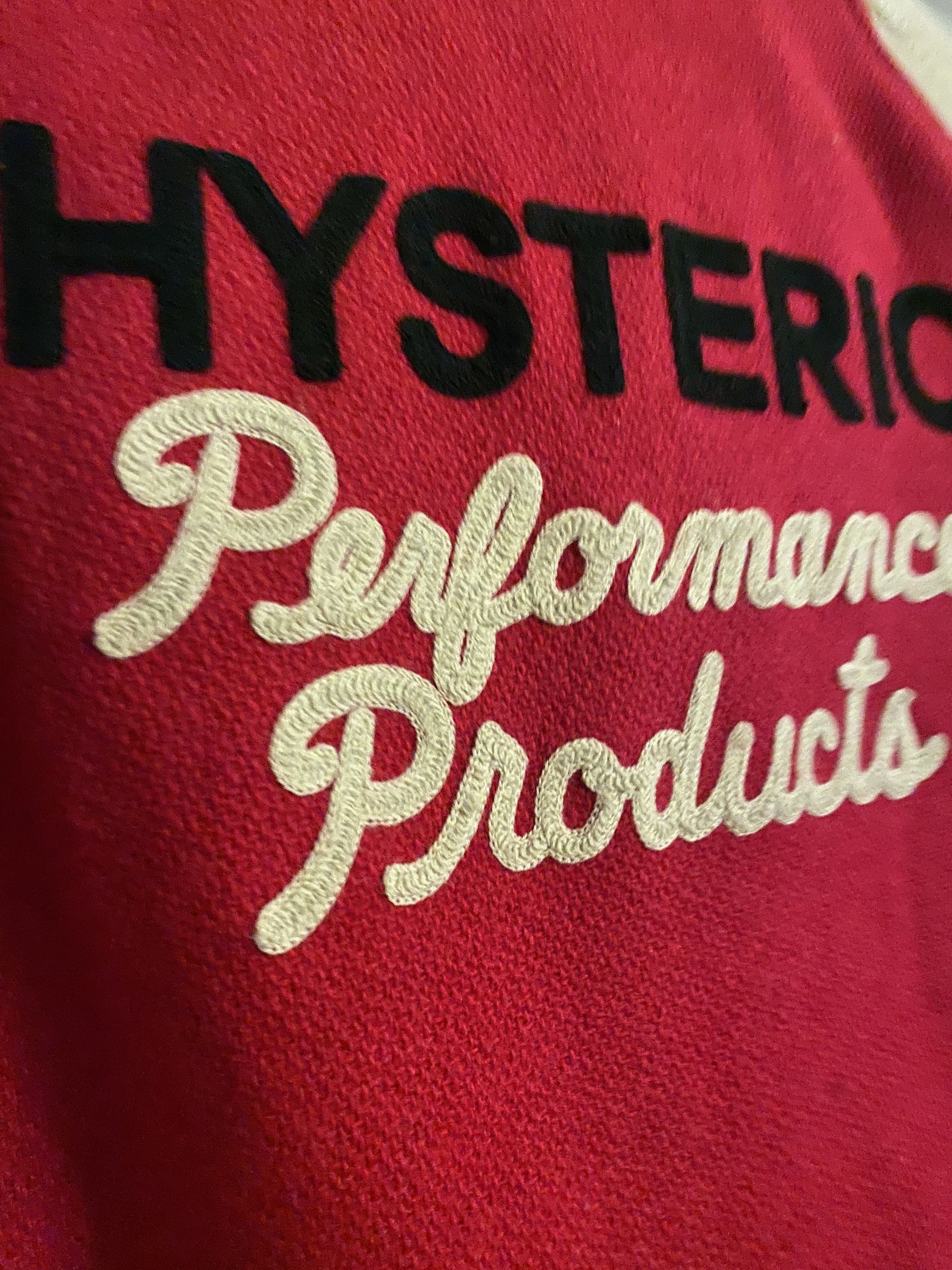 Hysteric Glamour RARE Hysteric Glamour zipper Varsity Jacket Size US S / EU 44-46 / 1 - 7 Thumbnail