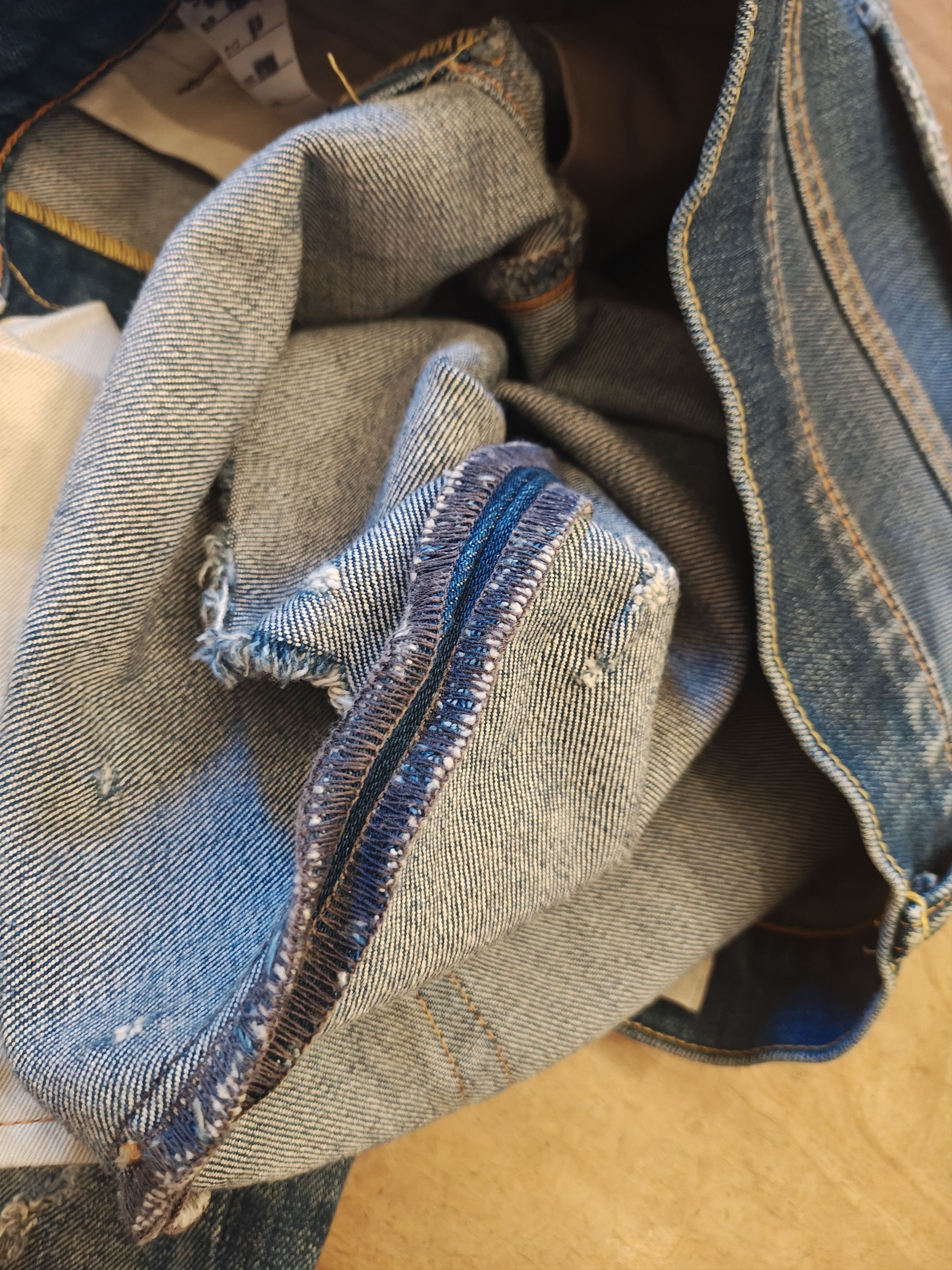 Levi's Levi’s Japan Sample Prototype Women’s 32x34 Hand Finished | Grailed