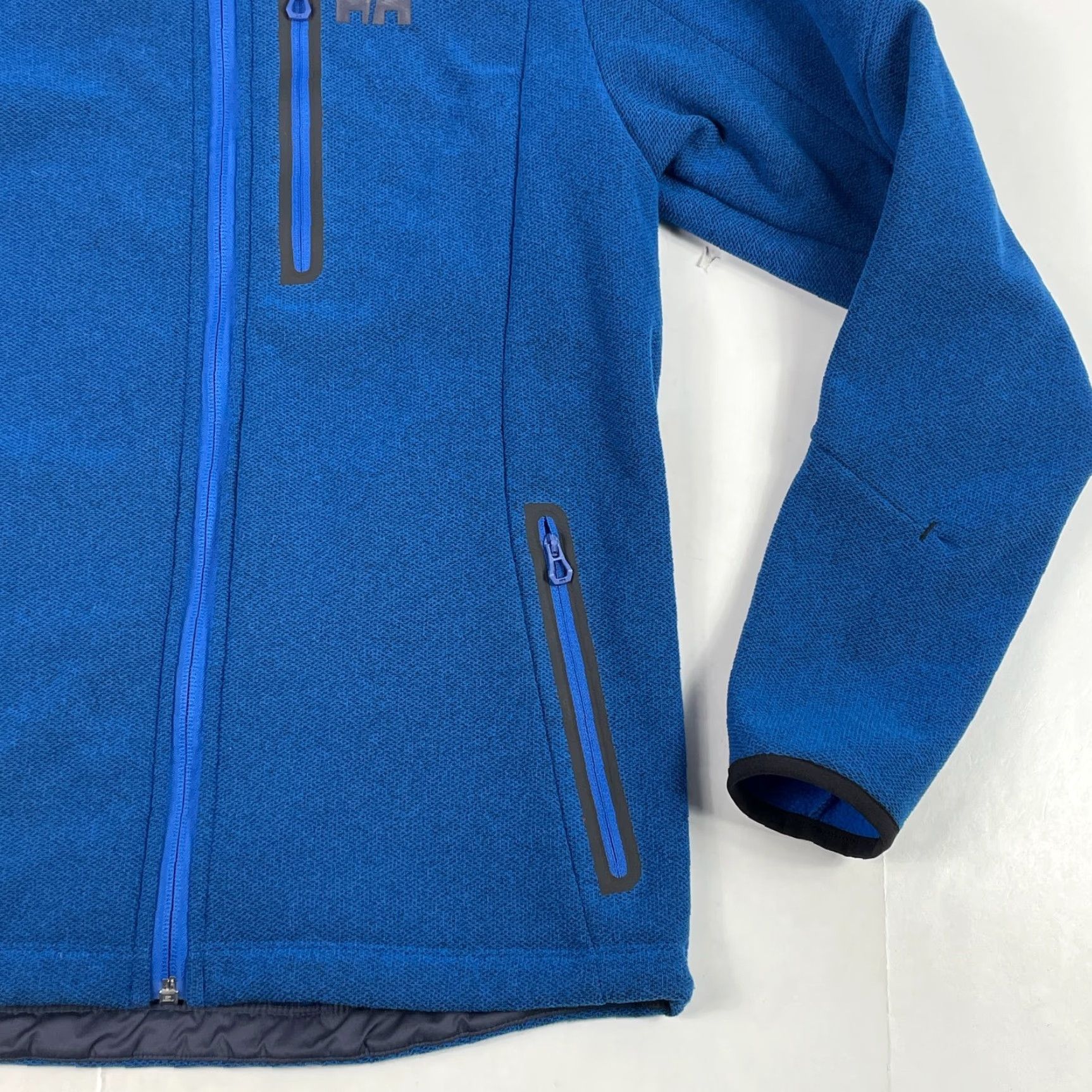 Helly Hansen Helly Hansen Jacket Mens Medium Blue Vanir Fleece Full Zip Hiking Snowboarding Shirt? Size US M / EU 48-50 / 2 - 4 Thumbnail