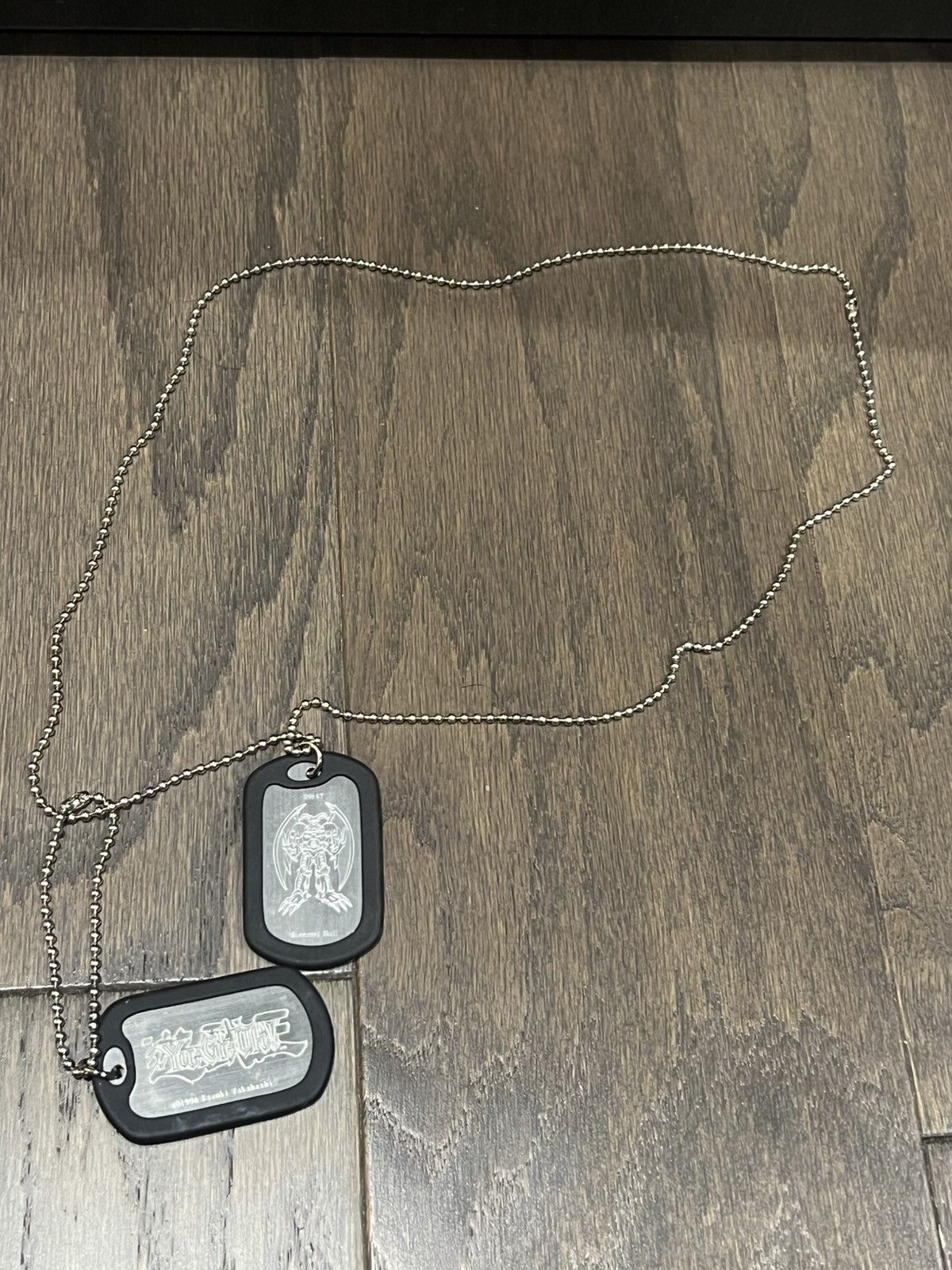 Other Vintage Yu-Gi-Oh! Summoned Skull Dog Tag Necklace Size ONE SIZE - 2 Thumbnail