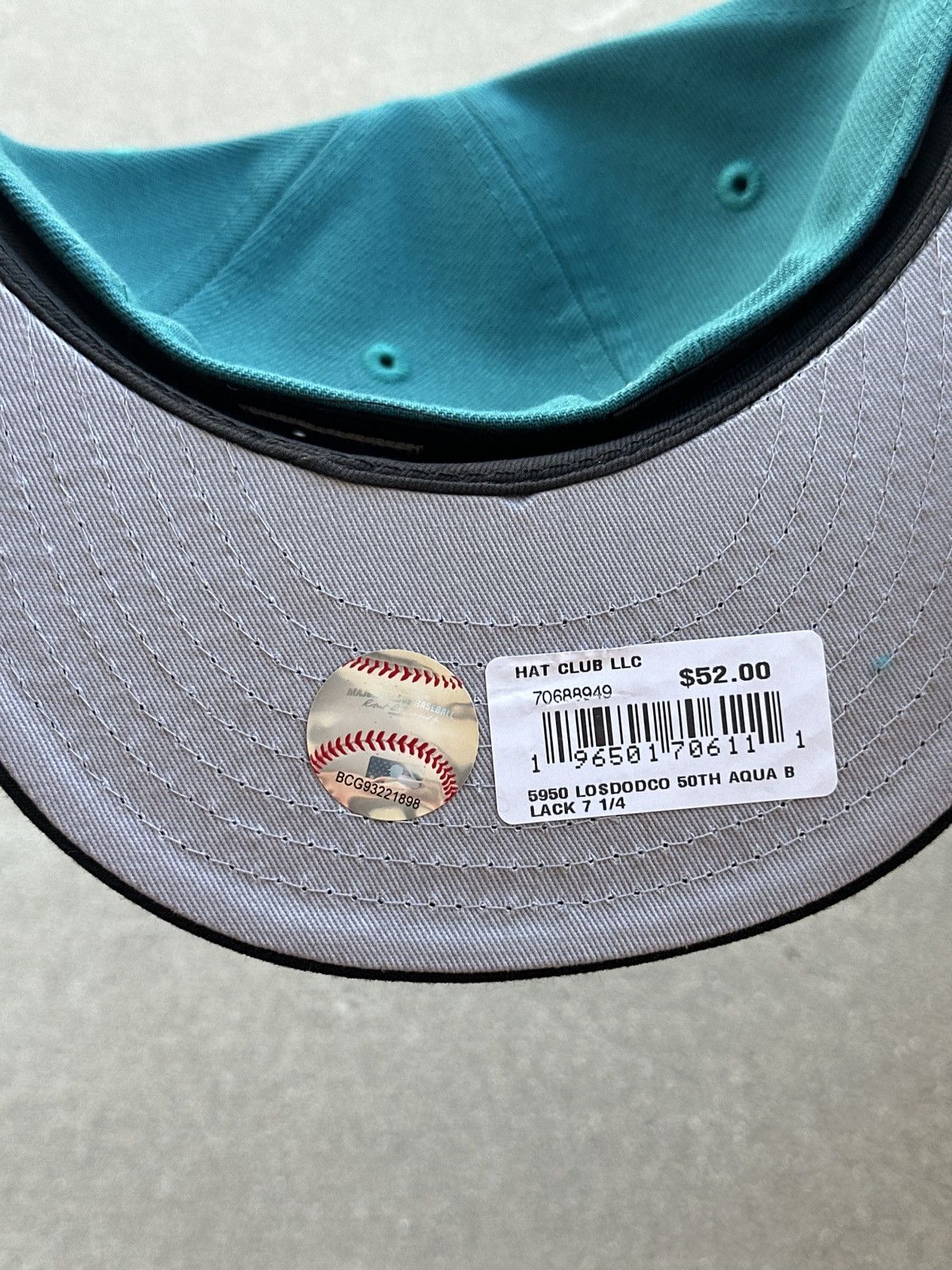 Hat Club × MLB × New Era Los Angeles Dodgers OG Copperhead Top 30 Fitted Hat 7 1/4 LA Size ONE SIZE - 3 Thumbnail