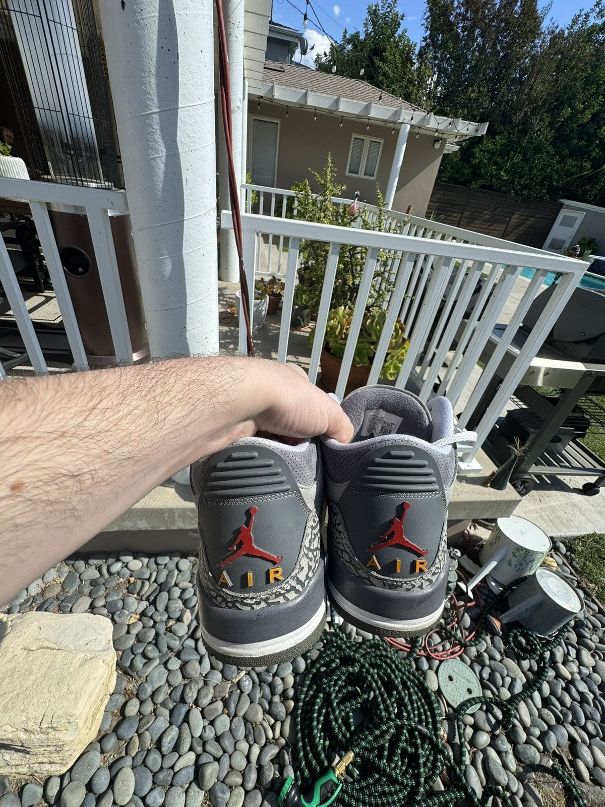Jordan Brand Jordan 3 Cool Grey (2021) Size US 12 / EU 45 - 4 Thumbnail