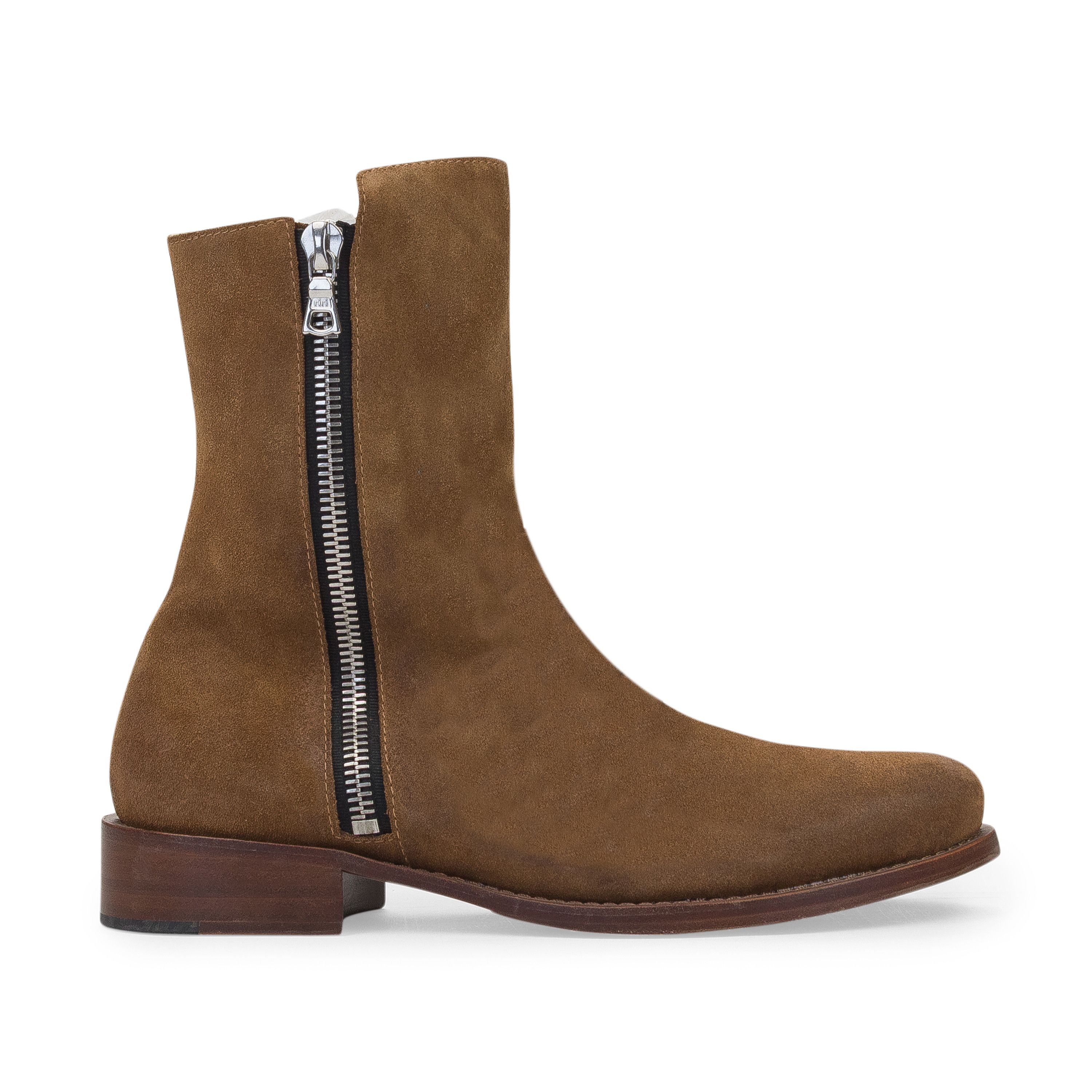 AMIRI stack boots スエードサイドジップブーツ AMIRI Black Suede Stack Boots Amiri