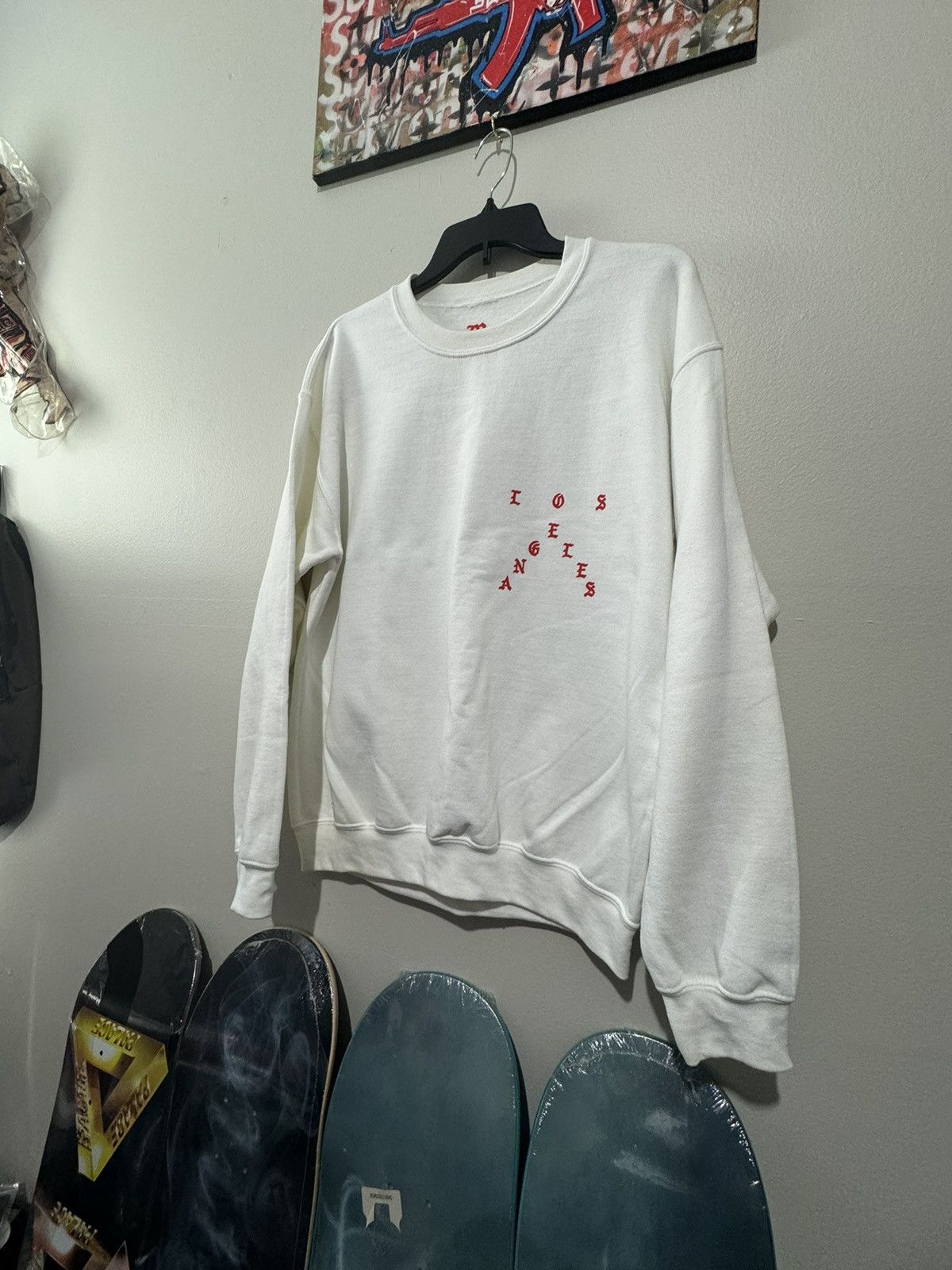 Kanye West Kanye West No More Parties In LA Sweater White Medium Size US M / EU 48-50 / 2 - 3 Thumbnail