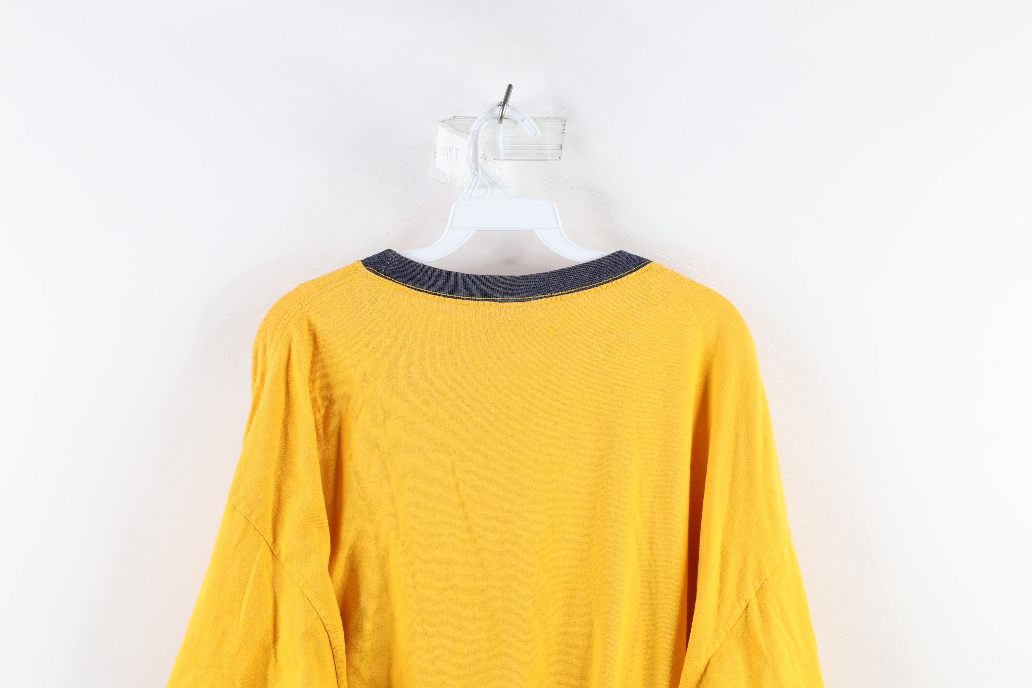 Starter Vintage 90s Starter Distressed Short Sleeve Ringer T-Shirt Size US XL / EU 56 / 4 - 9 Thumbnail