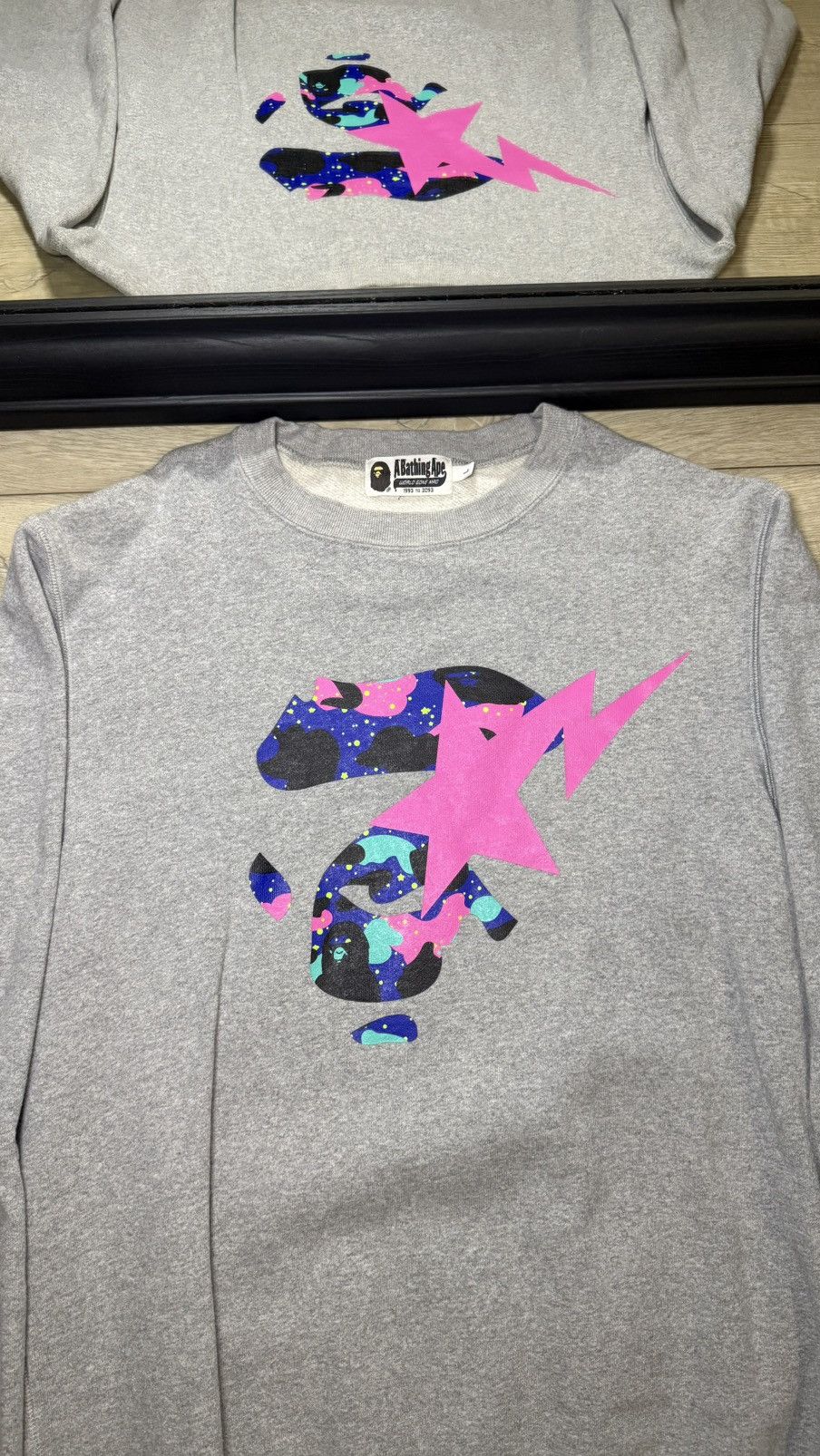 Bape × Kid Cudi Vintage / Y2K Bape X Kid Cudi Crewneck SS21 Size US L / EU 52-54 / 3 - 3 Thumbnail