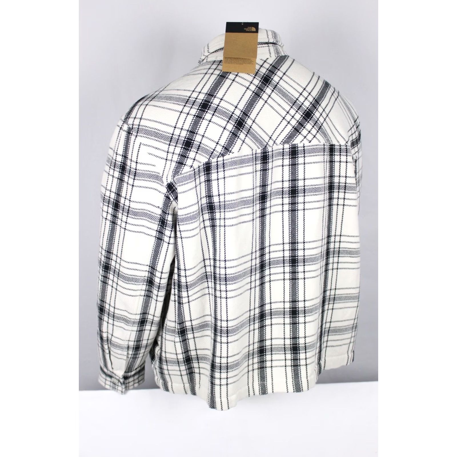 The North Face VINTAGE The North Face Men's Valley Twill Utility Shaket Button Shirt Lined XXL White Size US XXL / EU 58 / 5 - 2 Thumbnail