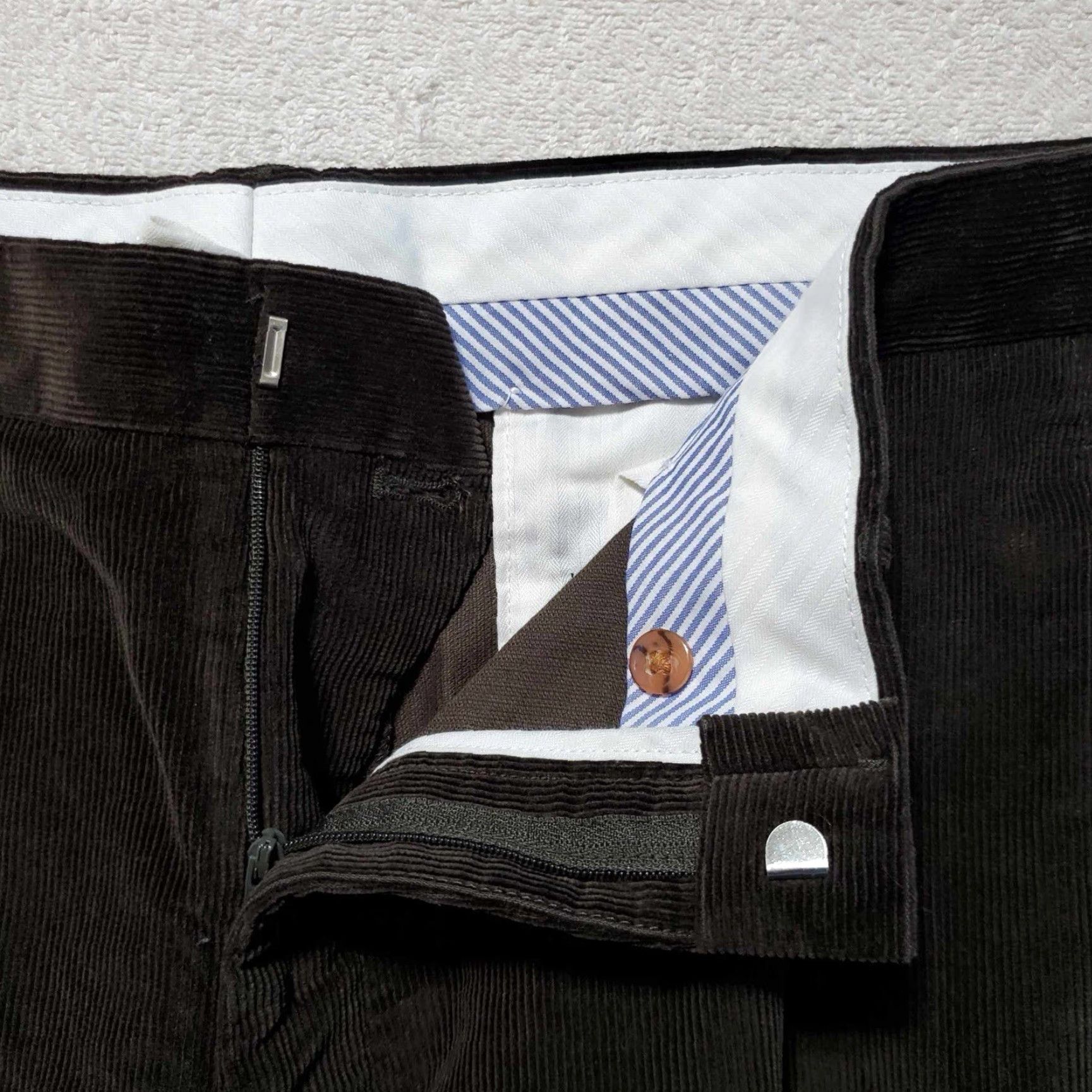 Lands' End VINTAGE Lands' End Pants Men 36x29 Corduroy Khaki Tan Classic Chino Straight Pockets Classic Fit Brown Mens Size US 36 / EU 52 - 6 Thumbnail