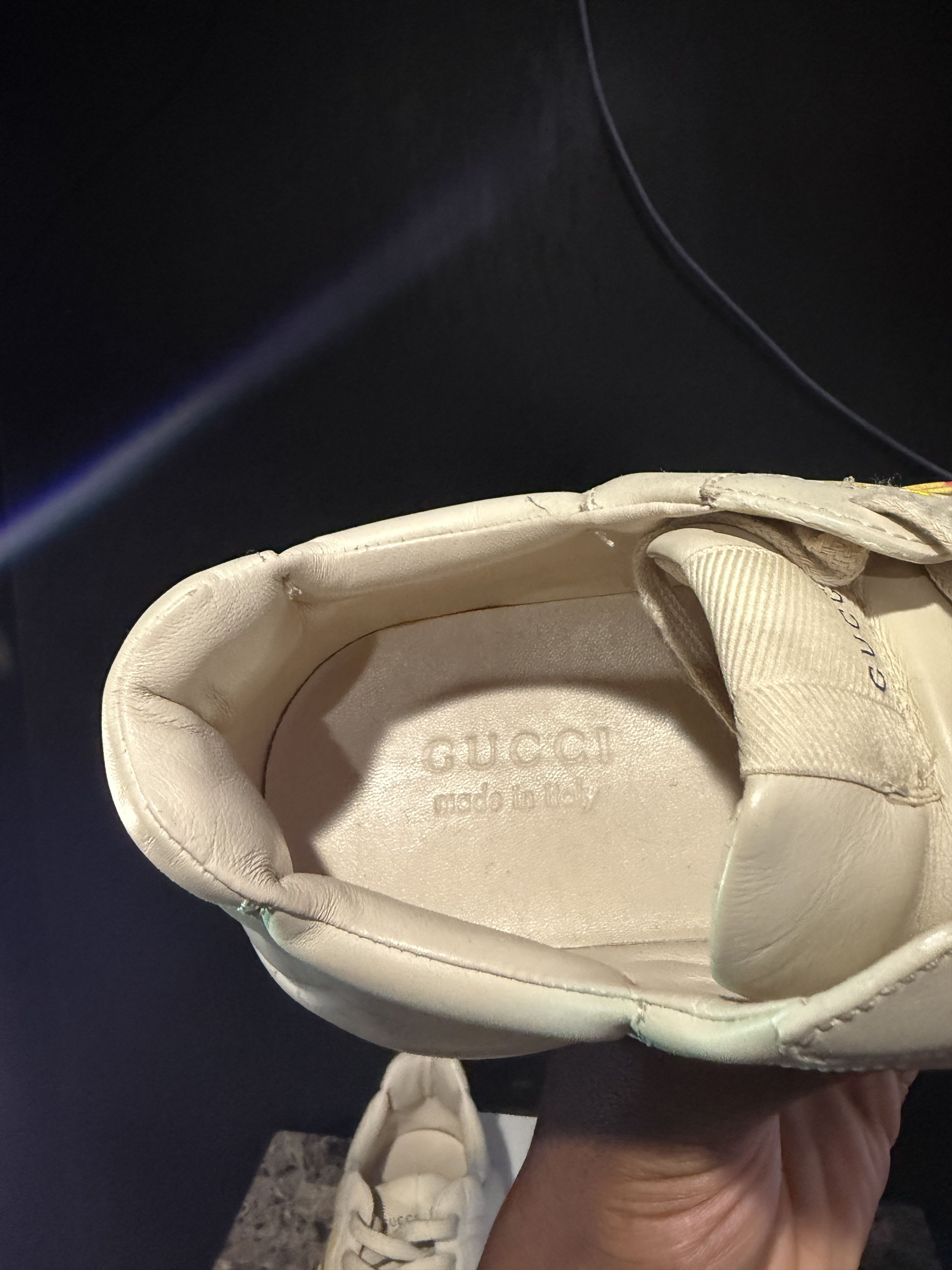 Gucci Gucci Rhyton Leather Sneaker 'Vintage Logo' Size US 11 / EU 44 - 6 Thumbnail