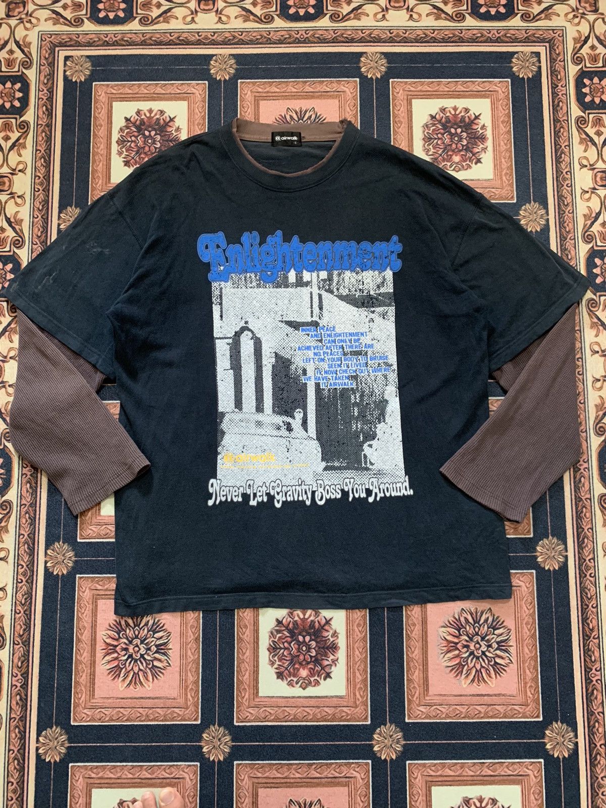 Airwalk VINTAGE AIRWALK SKATEGANG DISTRESSED BIG SIZE Size US XXL / EU 58 / 5 - 2 Thumbnail