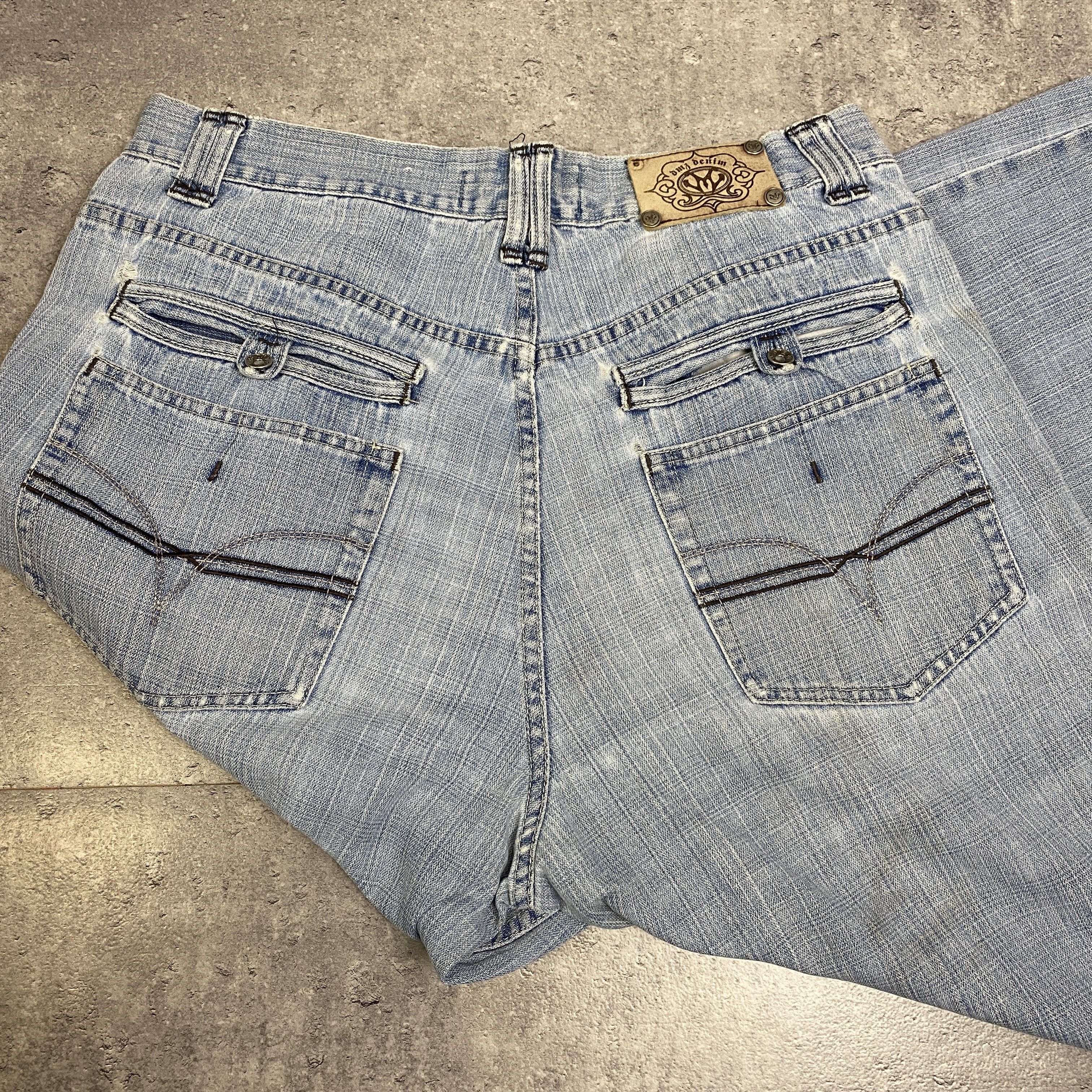 Jean × Vintage Omg vintage Denim baggy jeans - 38 Size US 38 / EU 54 - 5 Thumbnail