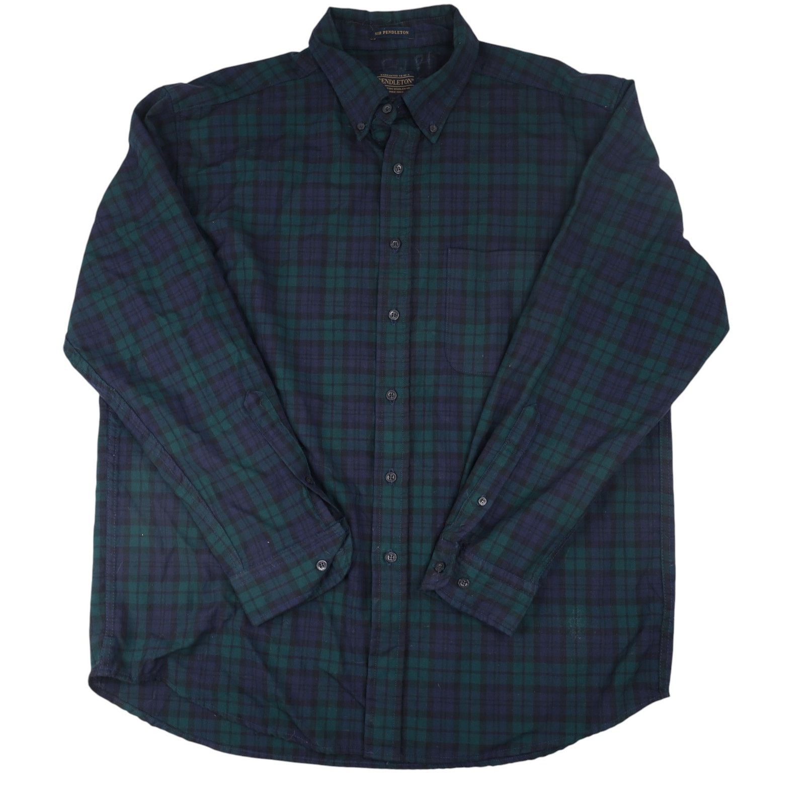Pendleton Sir Pendleton MacDougall Wool Button Up Shirt Size US XL / EU 56 / 4 - 1 Thumbnail