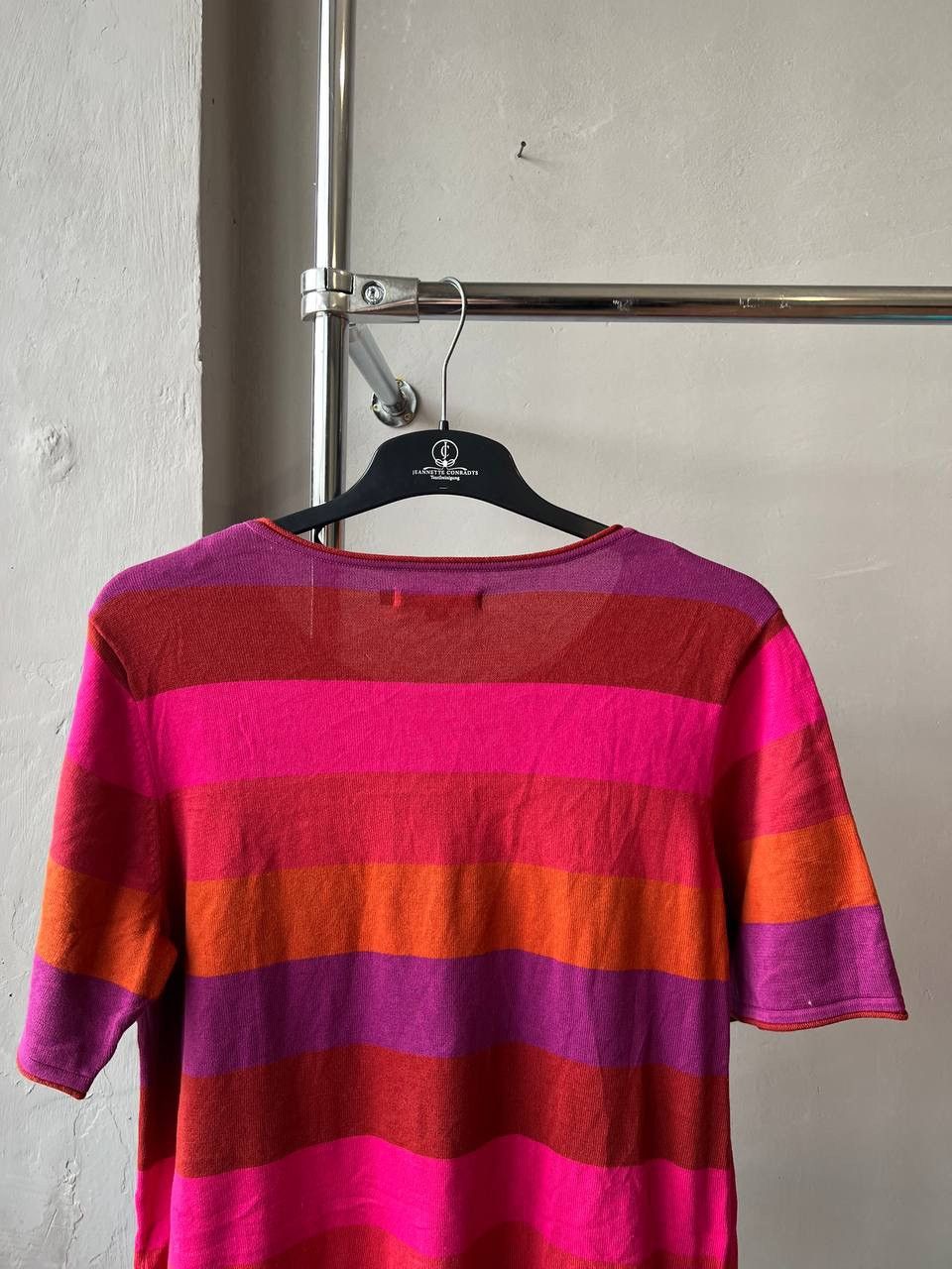 Gudrun Sjoden GUDRUN SJODEN ORGANIC COTTON PLEAT STRIPED TUNIC DRESS SZ L Size L / US 10 / IT 46 - 10 Thumbnail