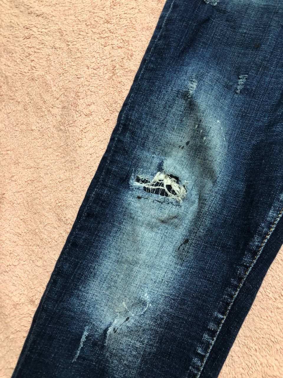 Dsquared2 DSQUARED2 blue jeans crazy Y2K logo made in Italy Size US 32 / EU 48 - 10 Thumbnail